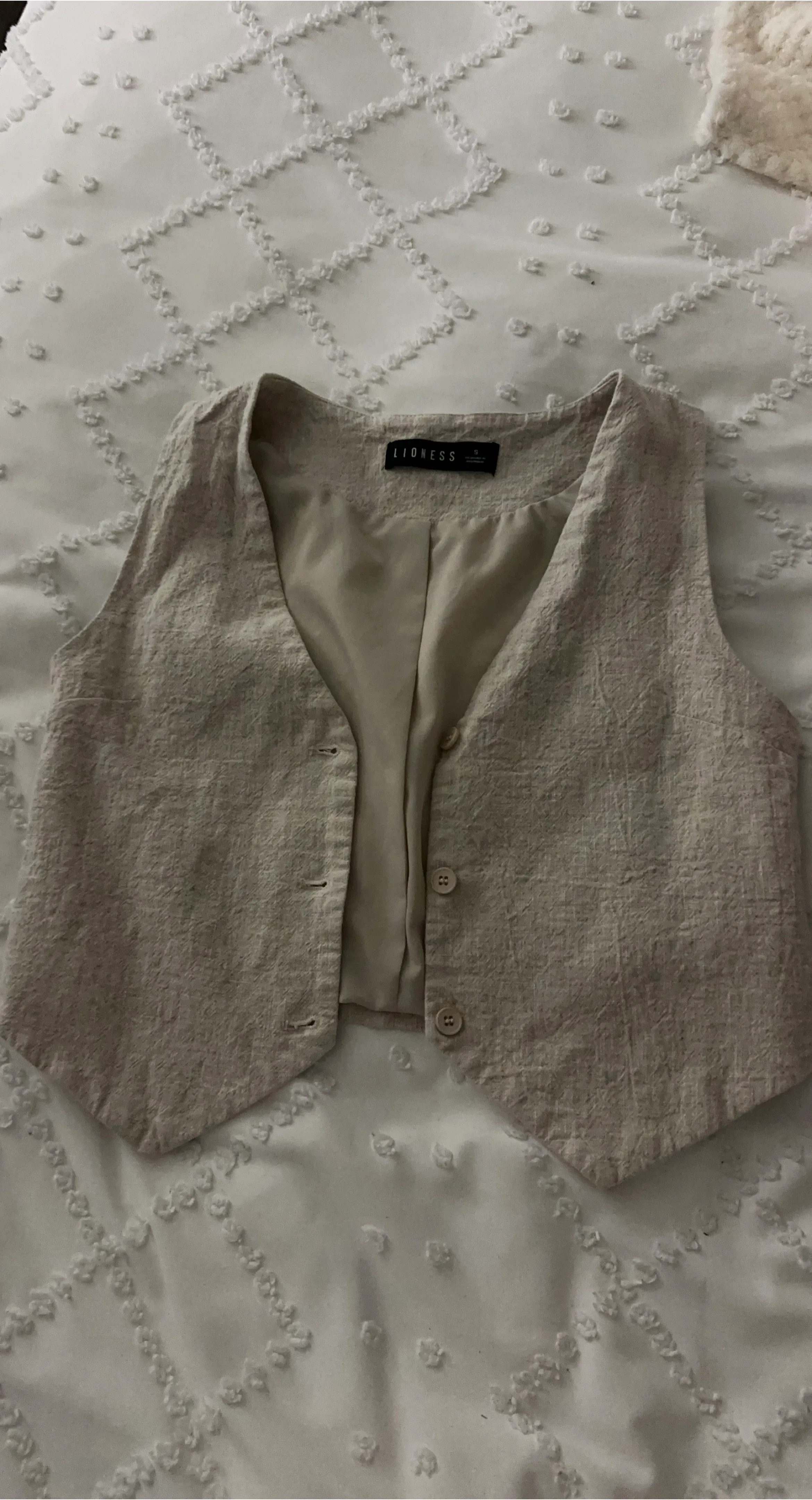 Lioness Vest - Size Small