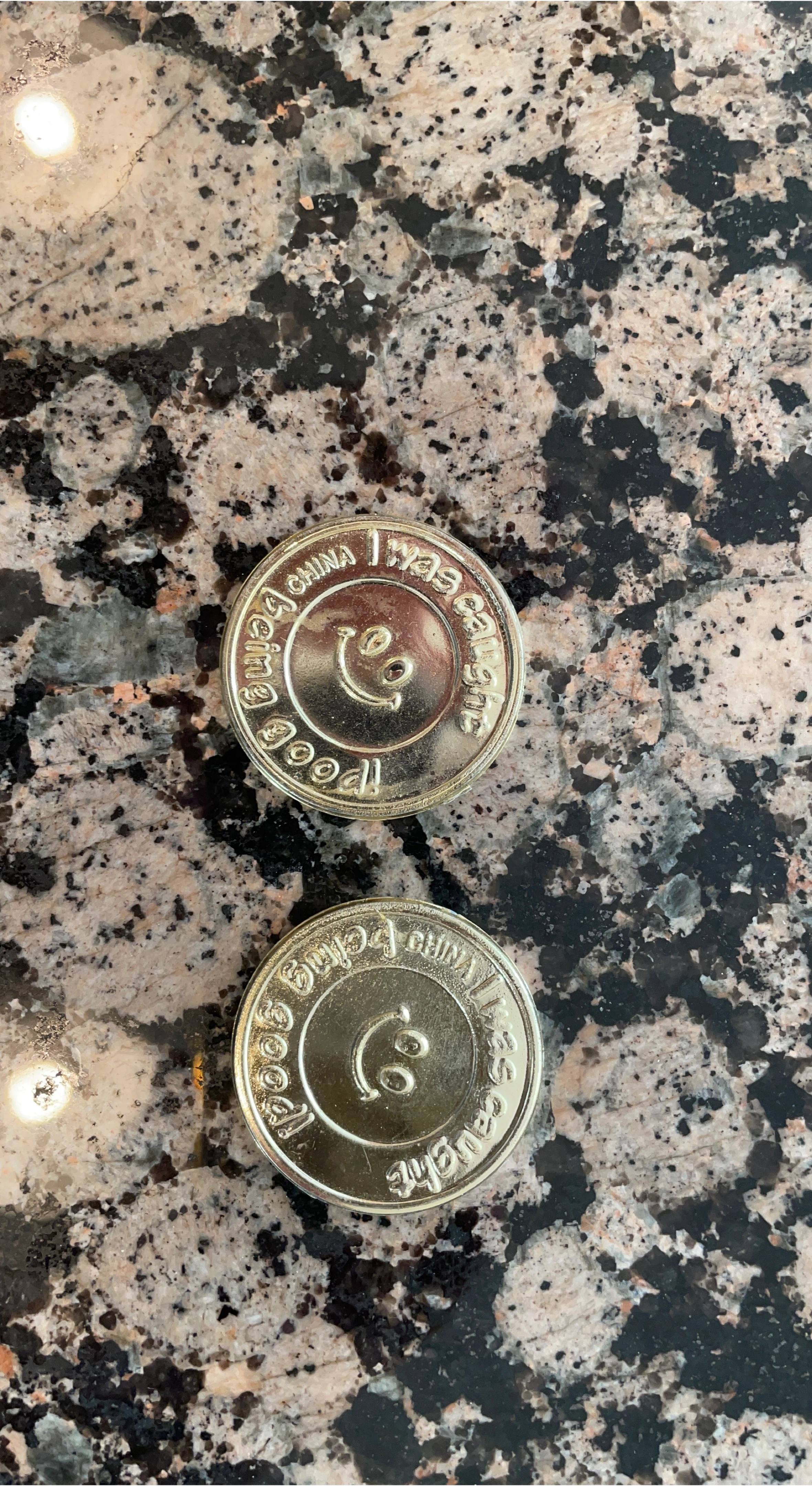 I Was Caught Being Good! Coins