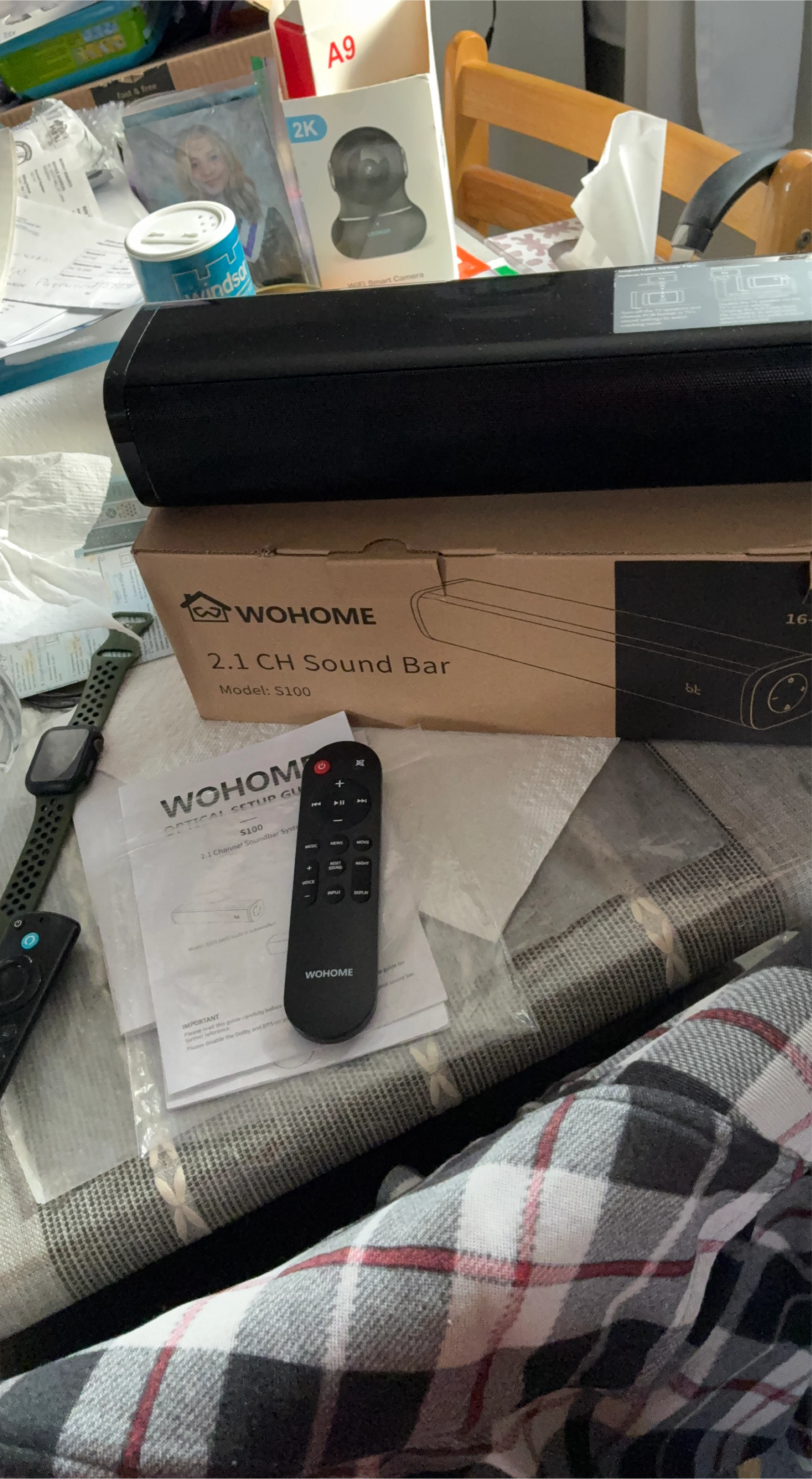 WoHome S100 2.1 CH Sound Bar