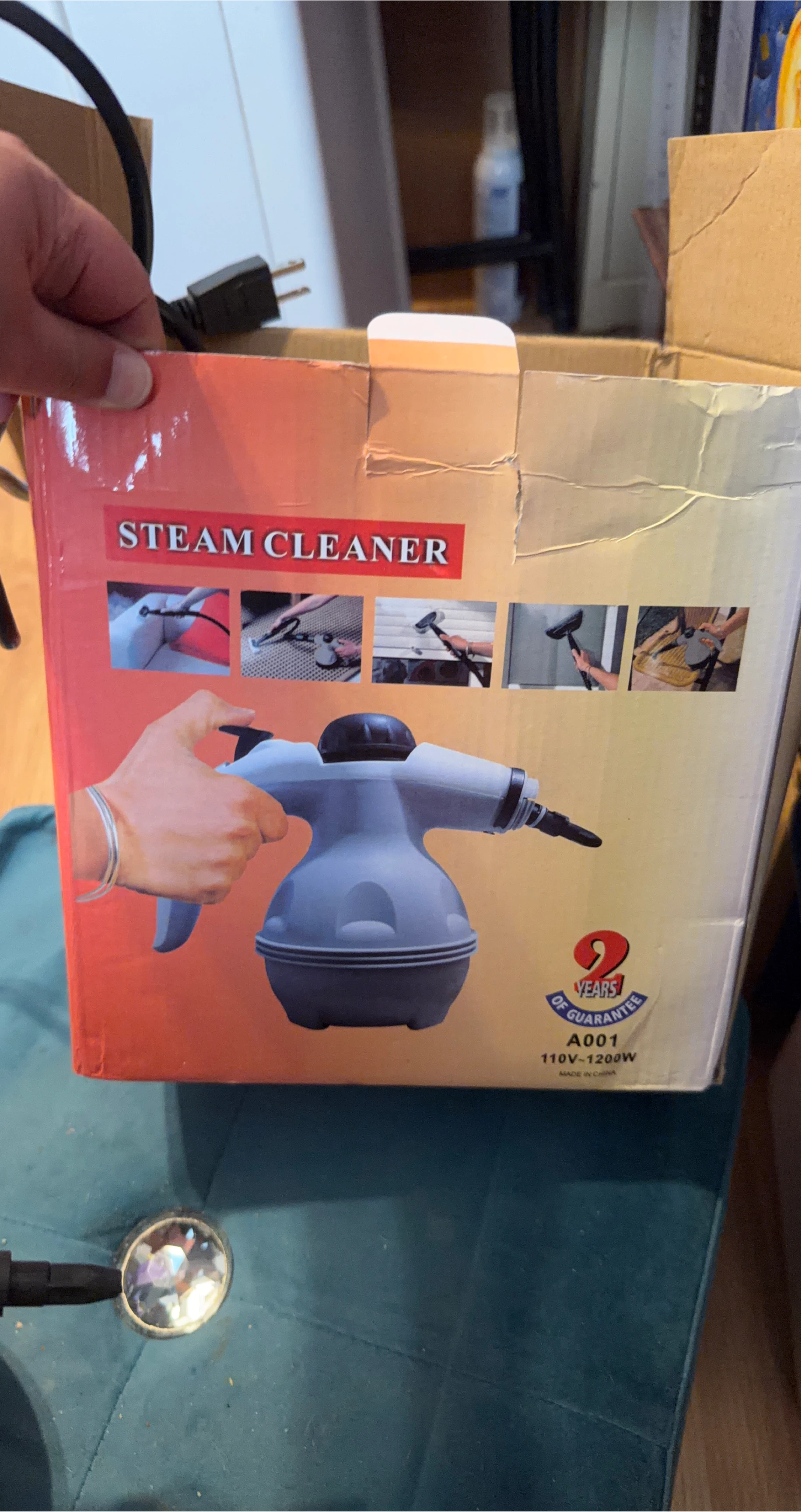 Steam Cleaner with Accessories - A001
