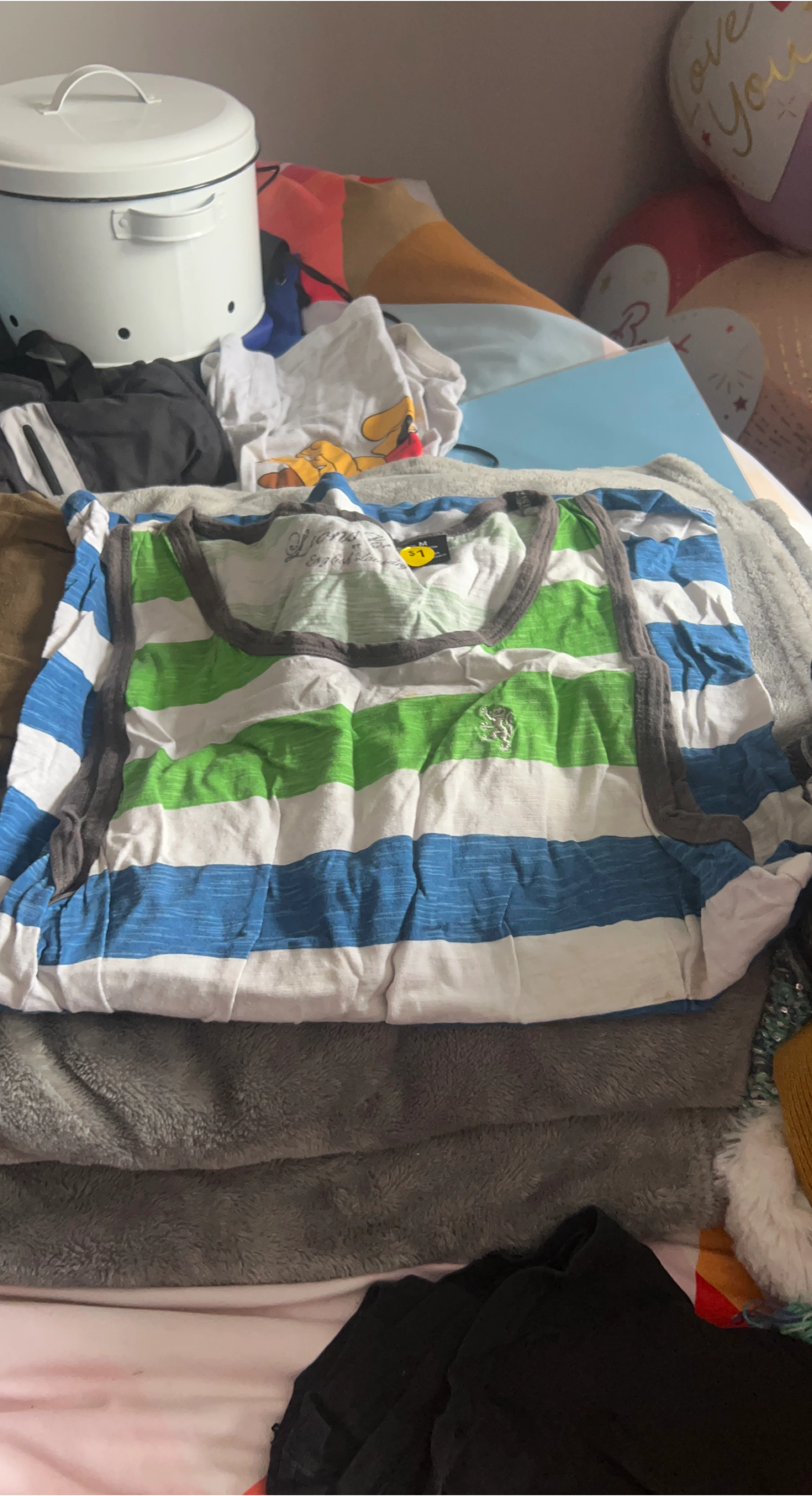 Lords English Laundry Striped Tank Top - Size M