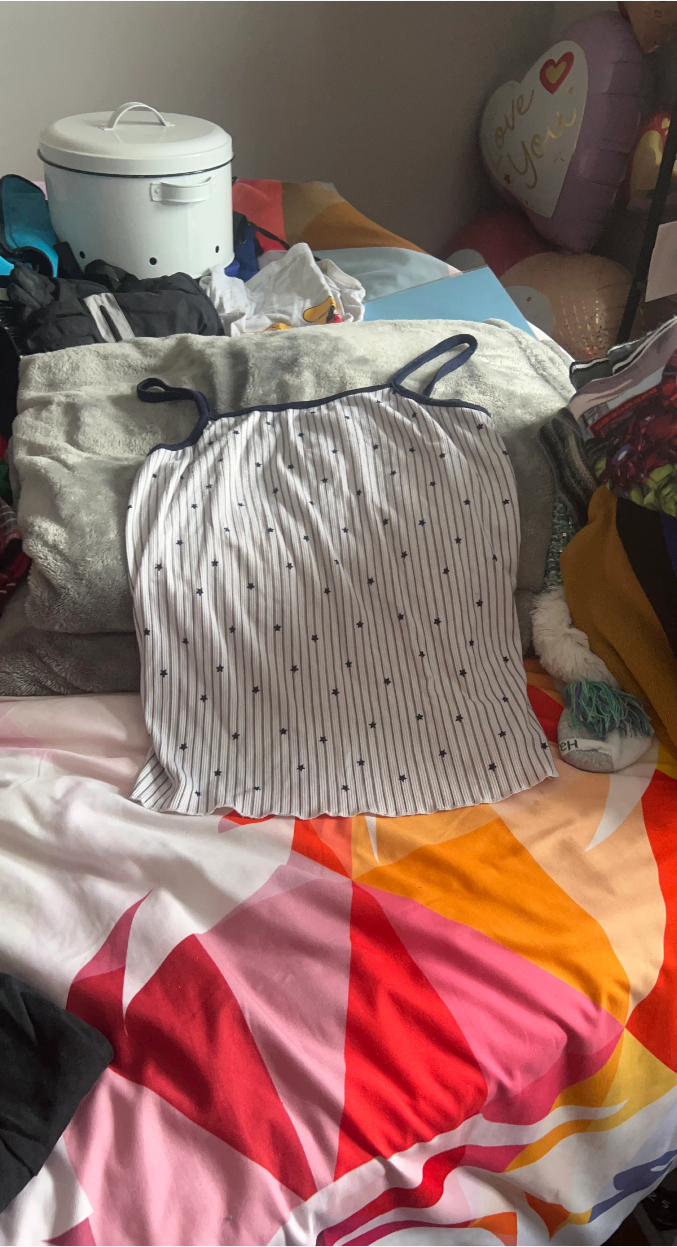 Striped Star Tank Top