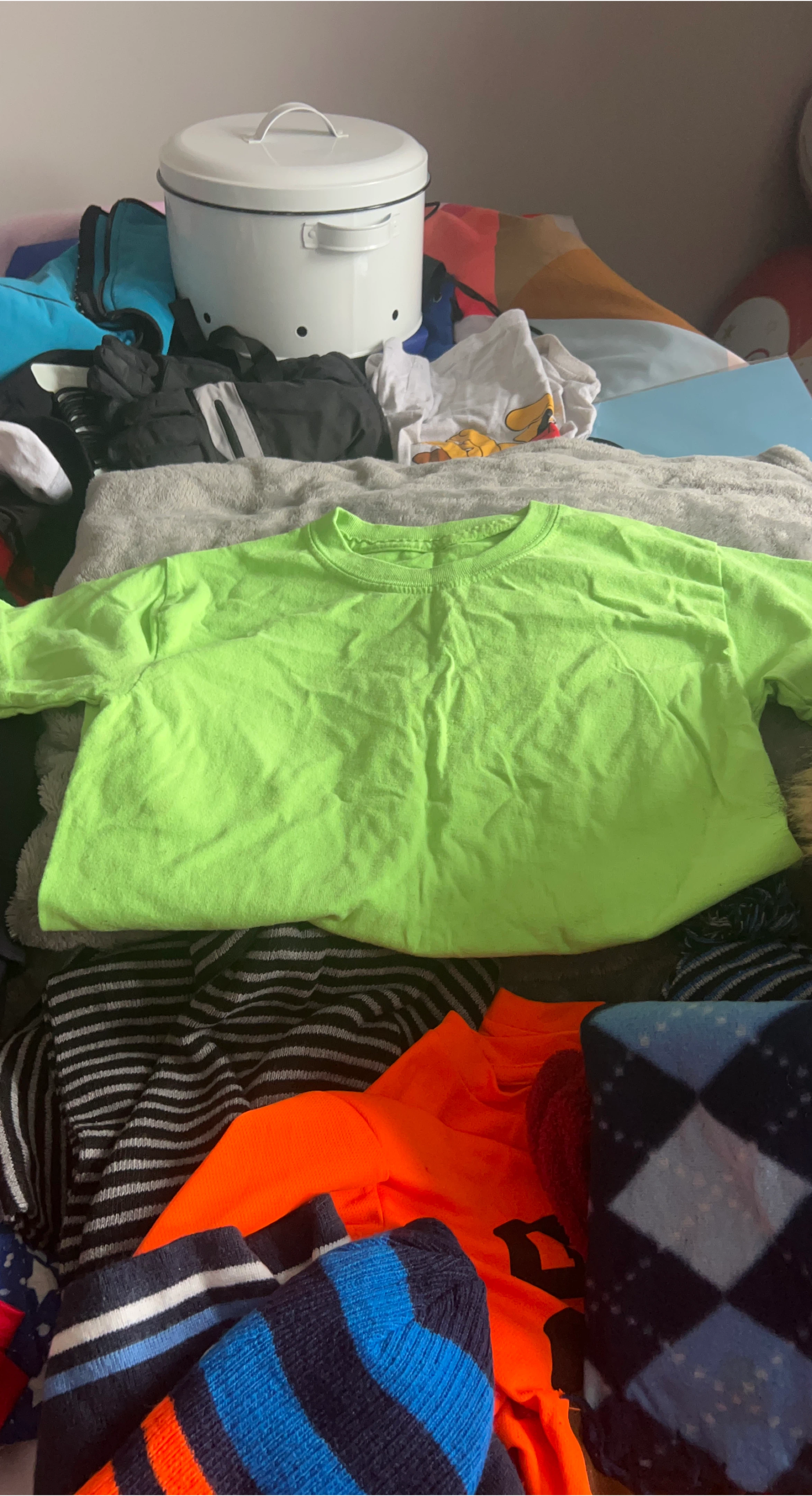 Green T-shirt