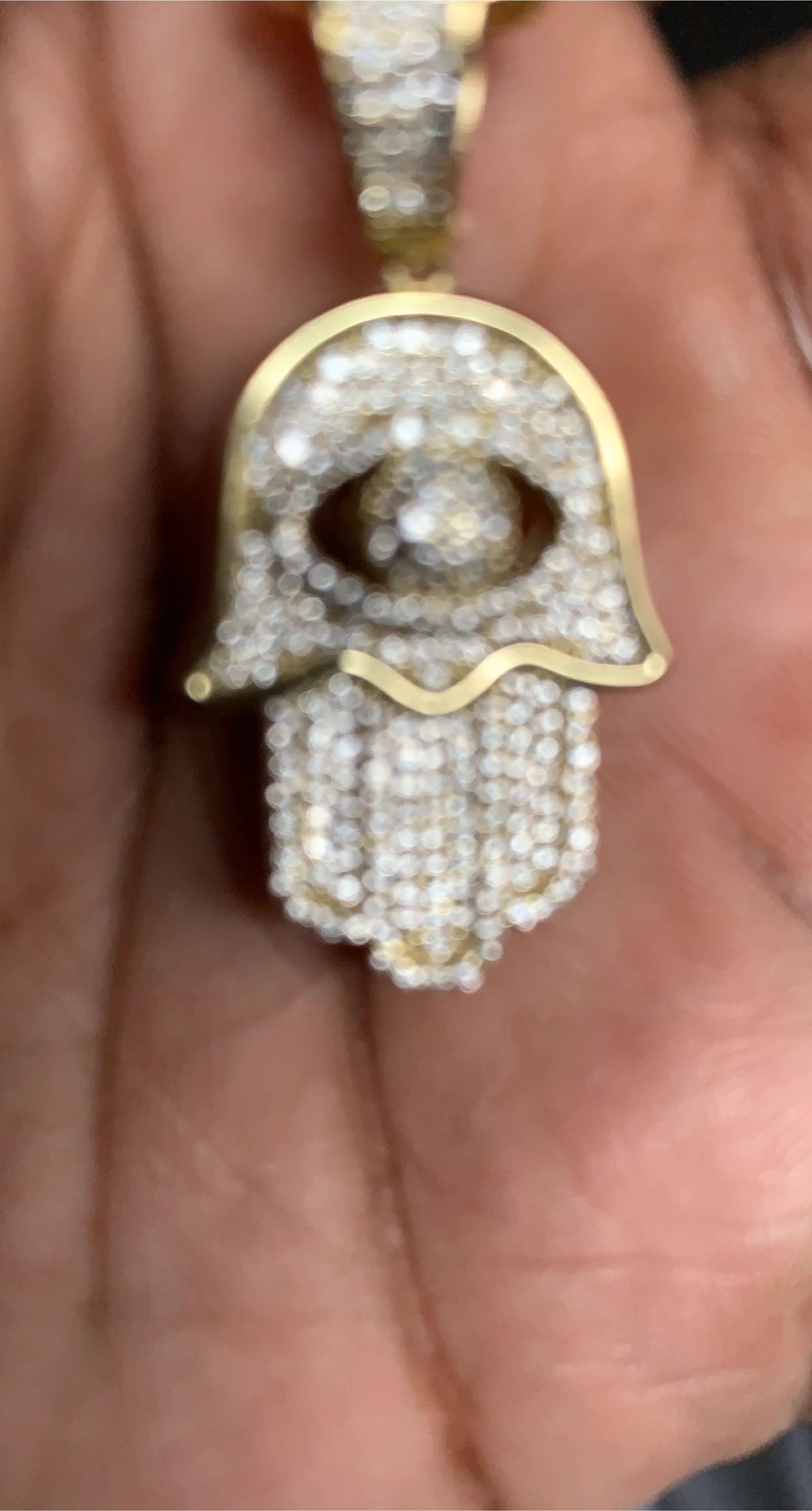 Hamsa Hand Pendant