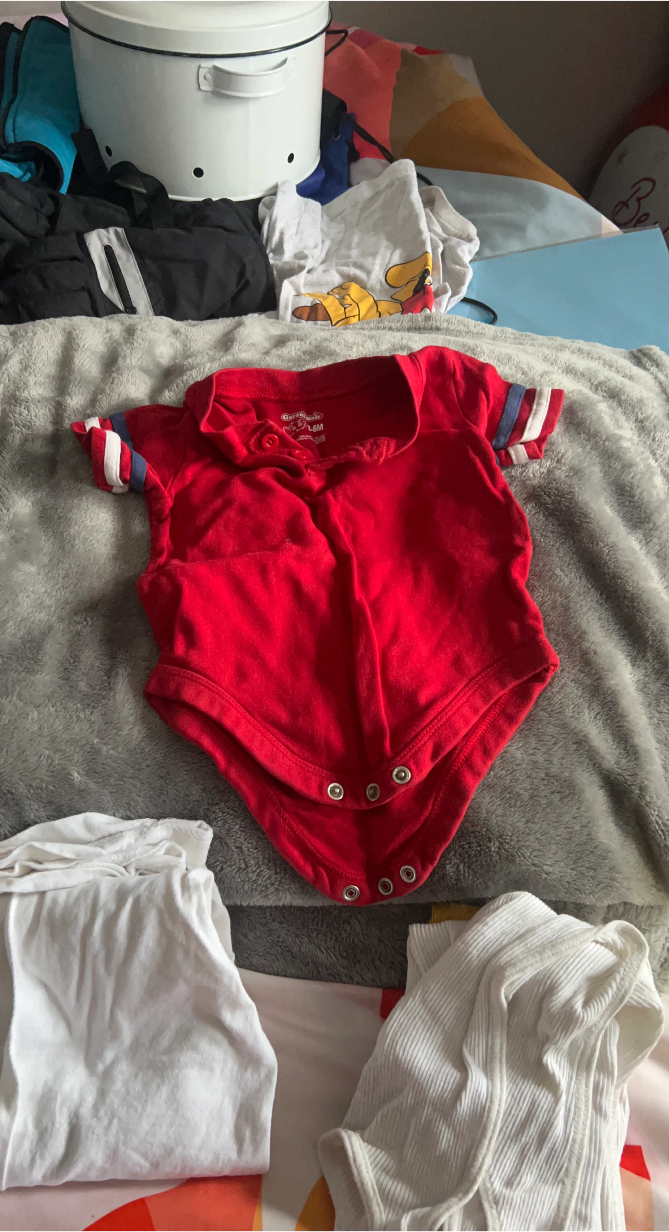 Garanimals Red Baby Bodysuit (3-6M)
