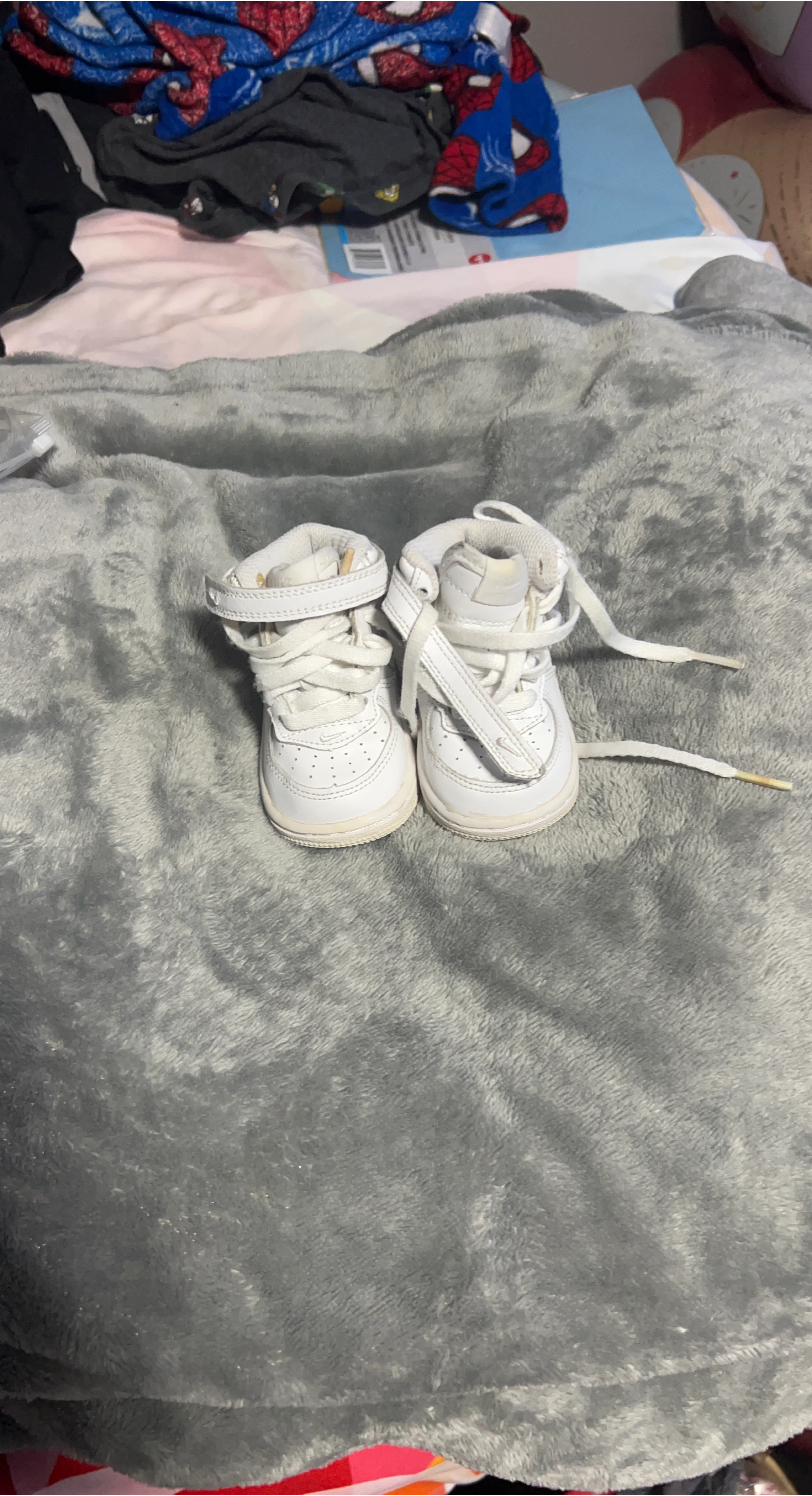 Nike Air Force 1 Toddler Shoes - White