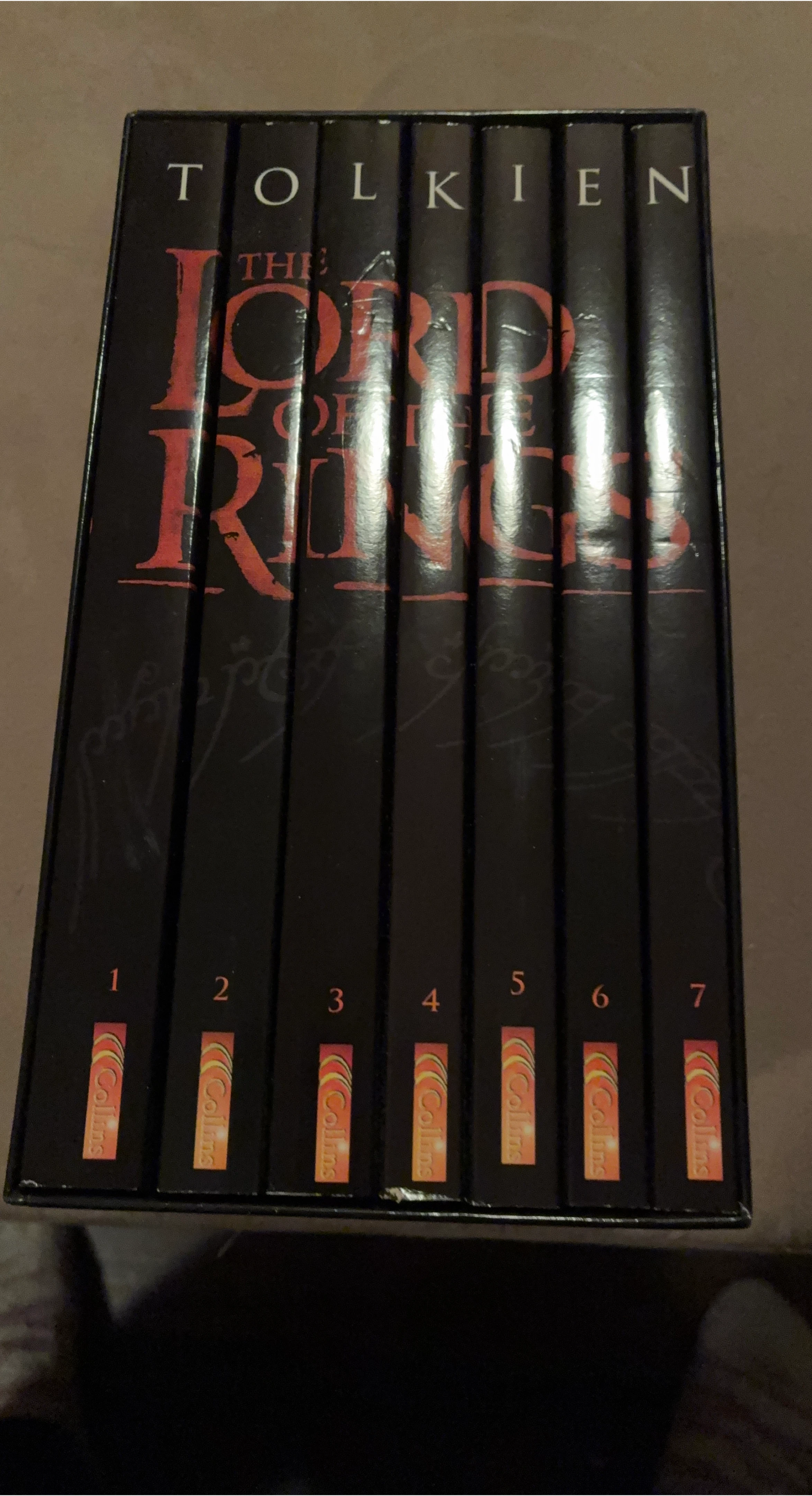 The Lord of the Rings 7-Book Box Set