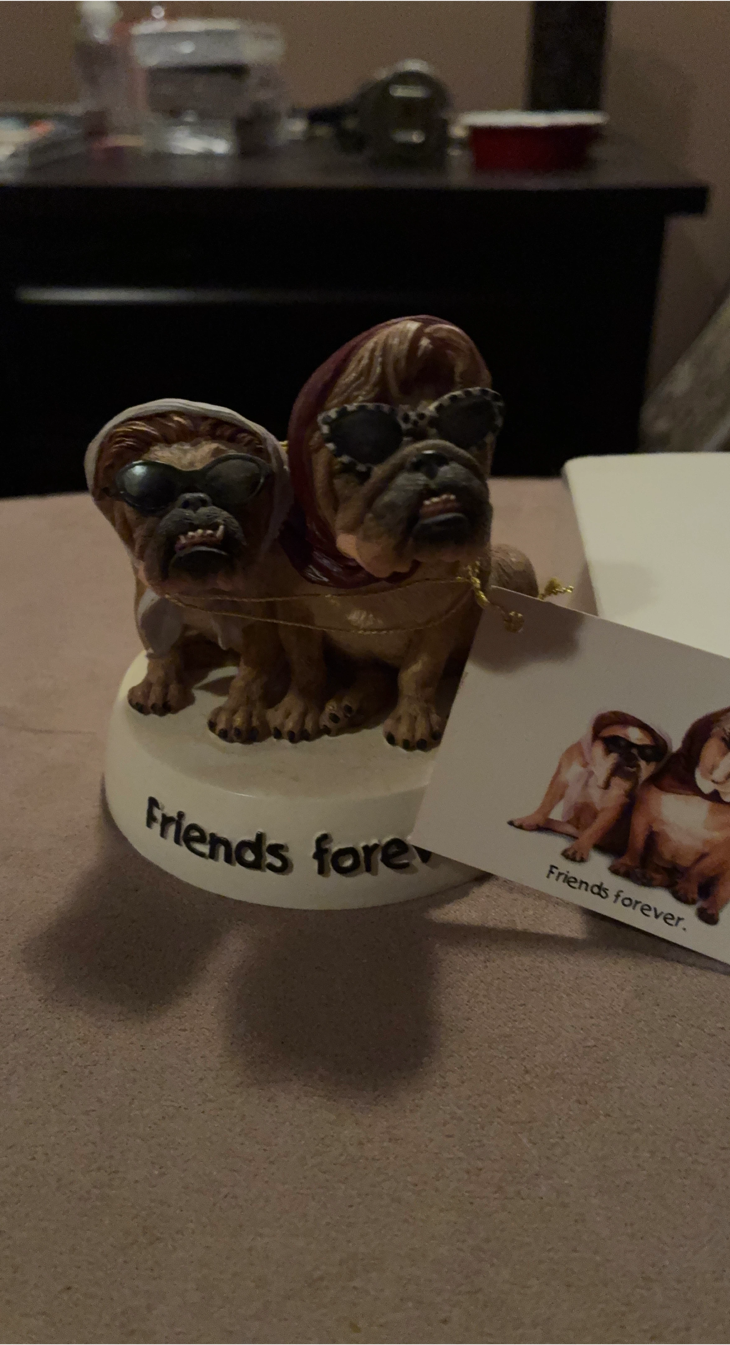 Friends Forever Dog Figurine
