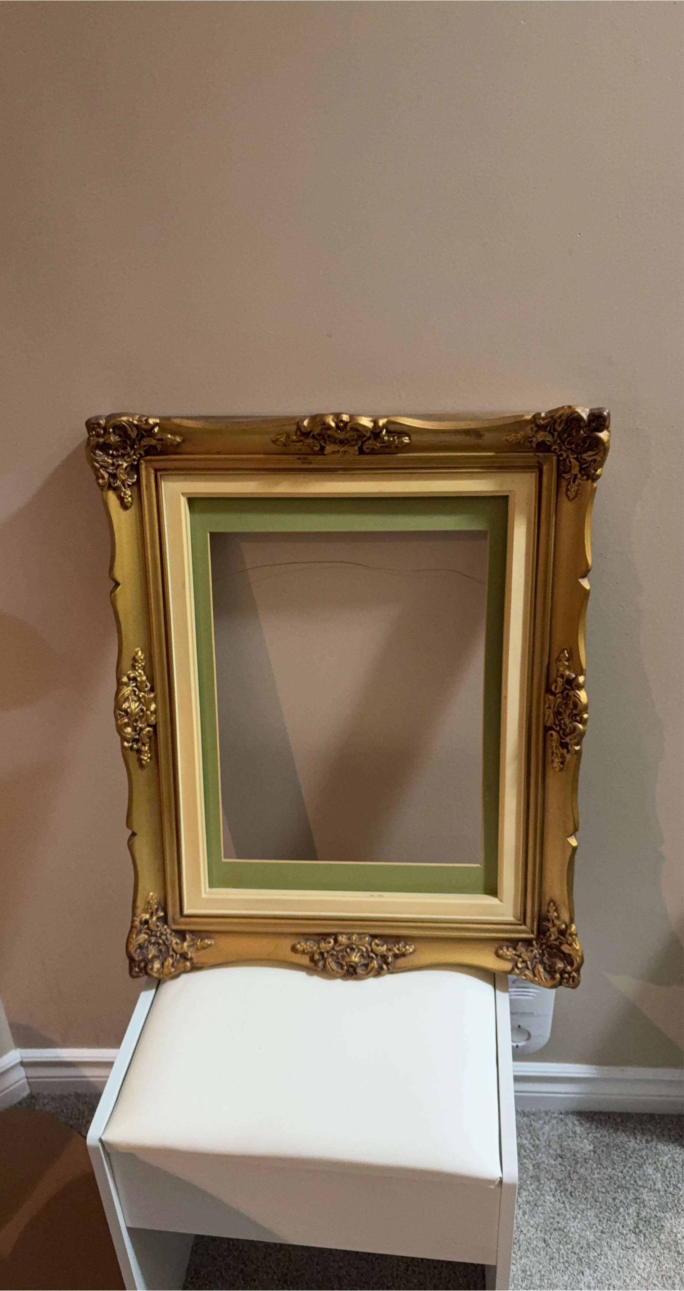 Ornate Gold Picture Frame