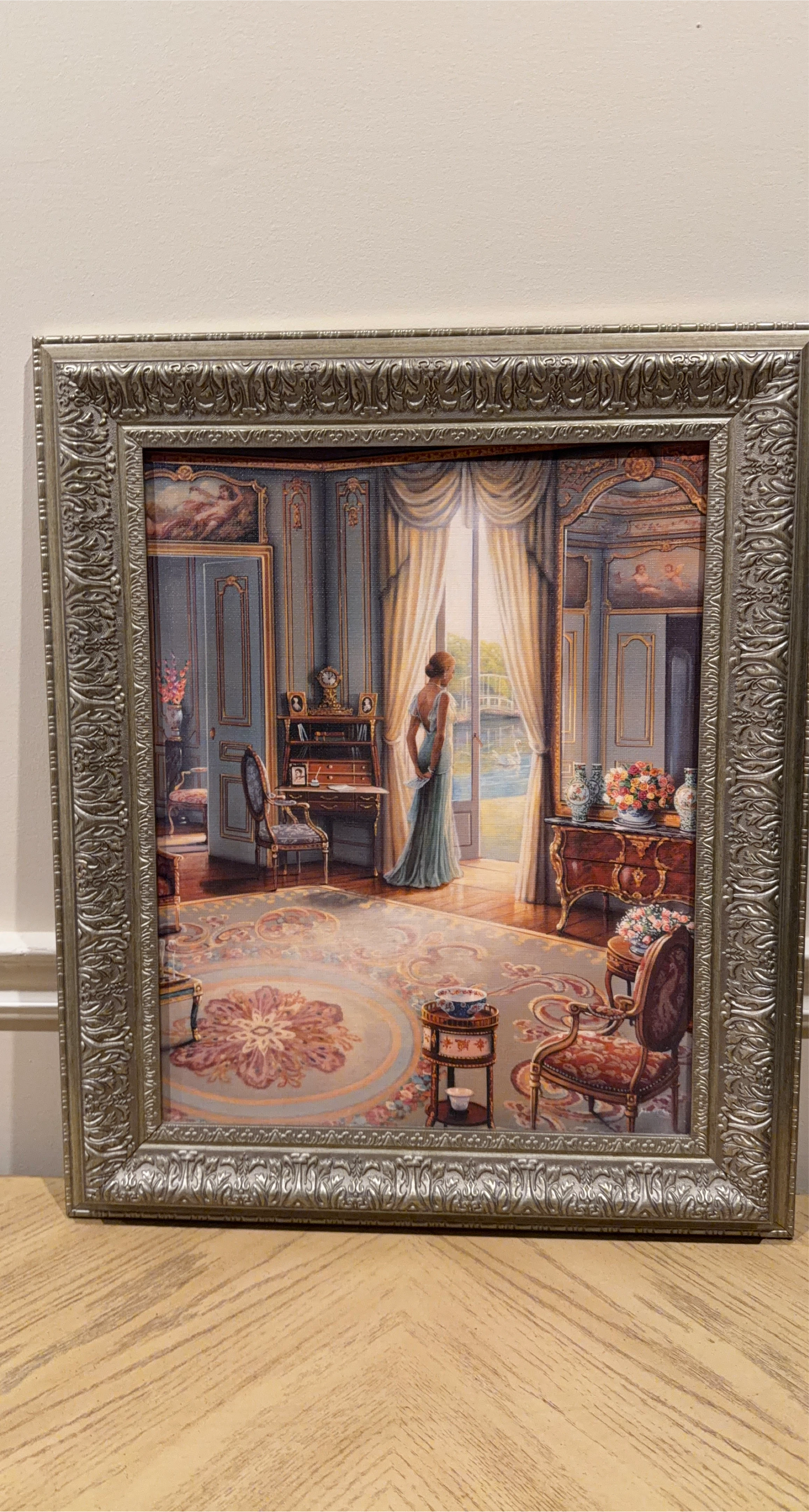Framed Interior Scene Art Print