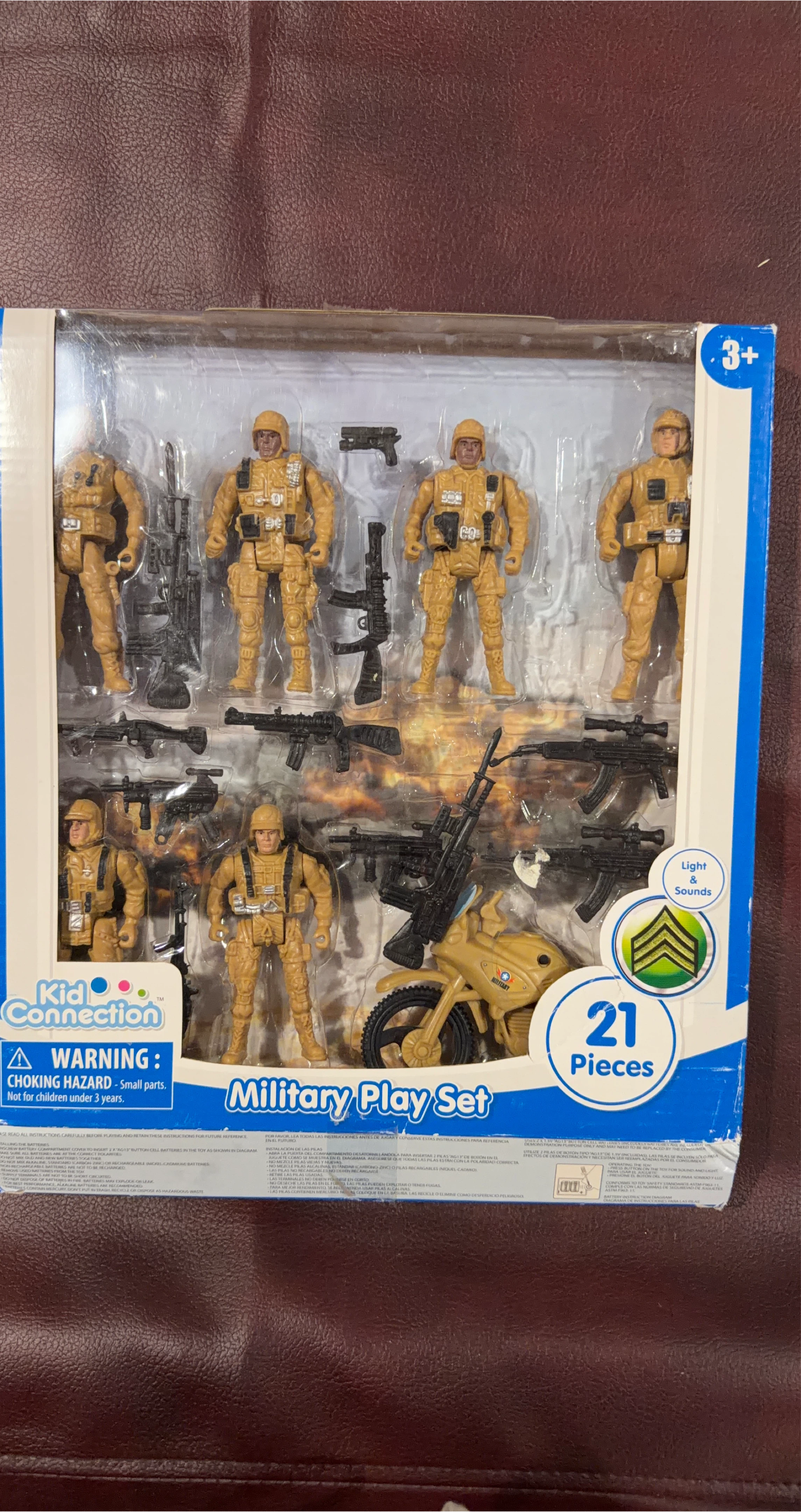 Kid Connection Military Play Set - 21 Pieces