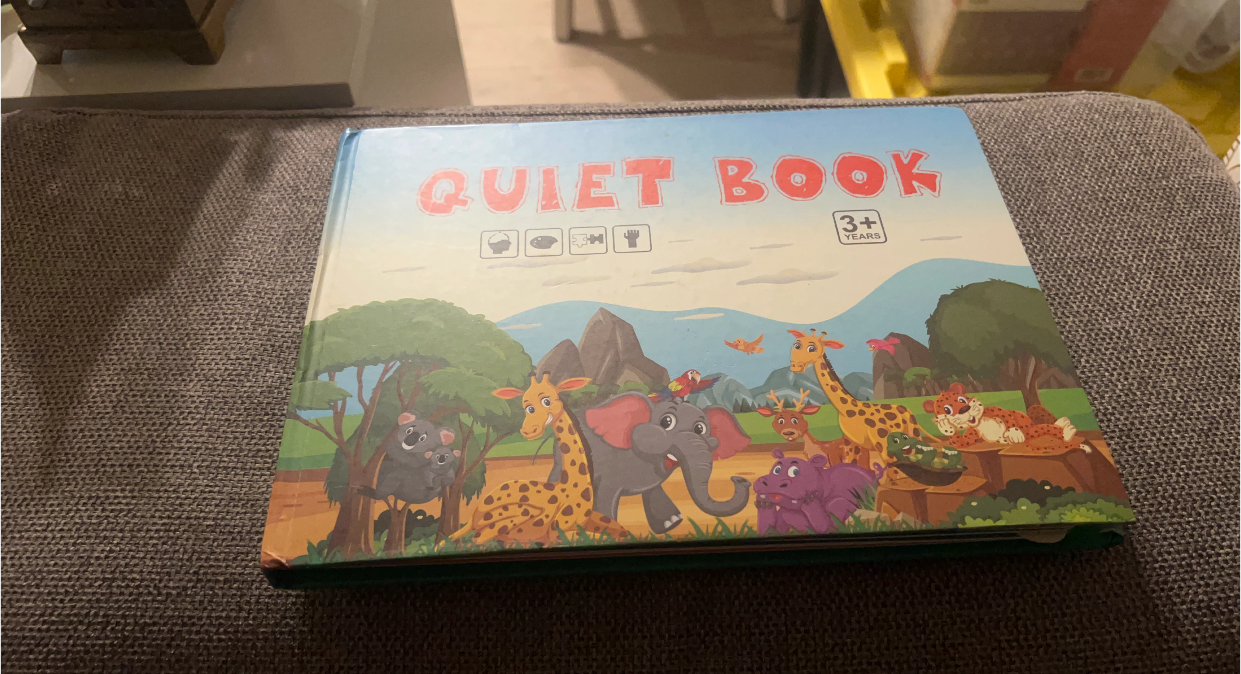 Quiet Book for Toddlers 3+ Years