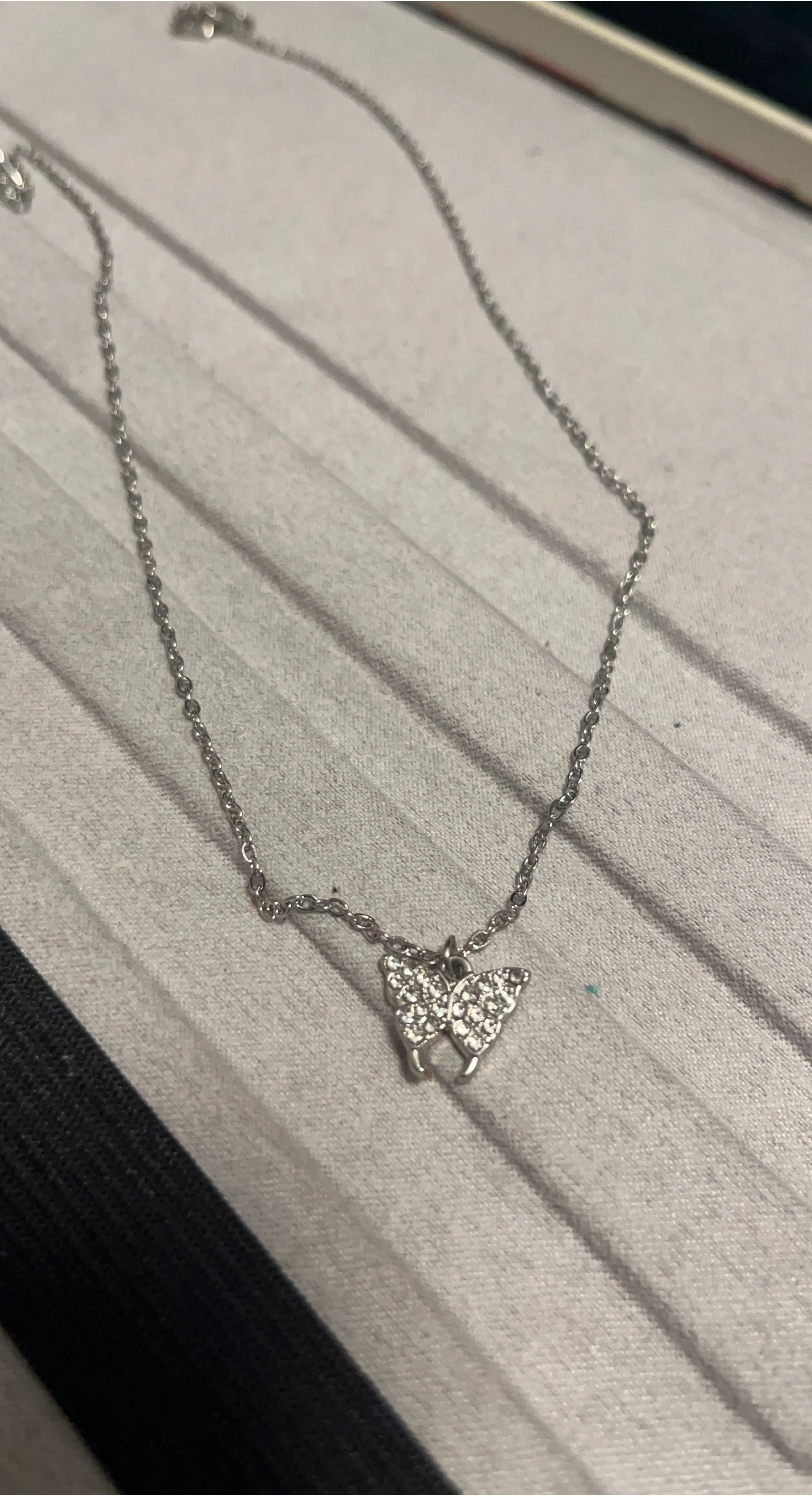 Butterfly Pendant Necklace