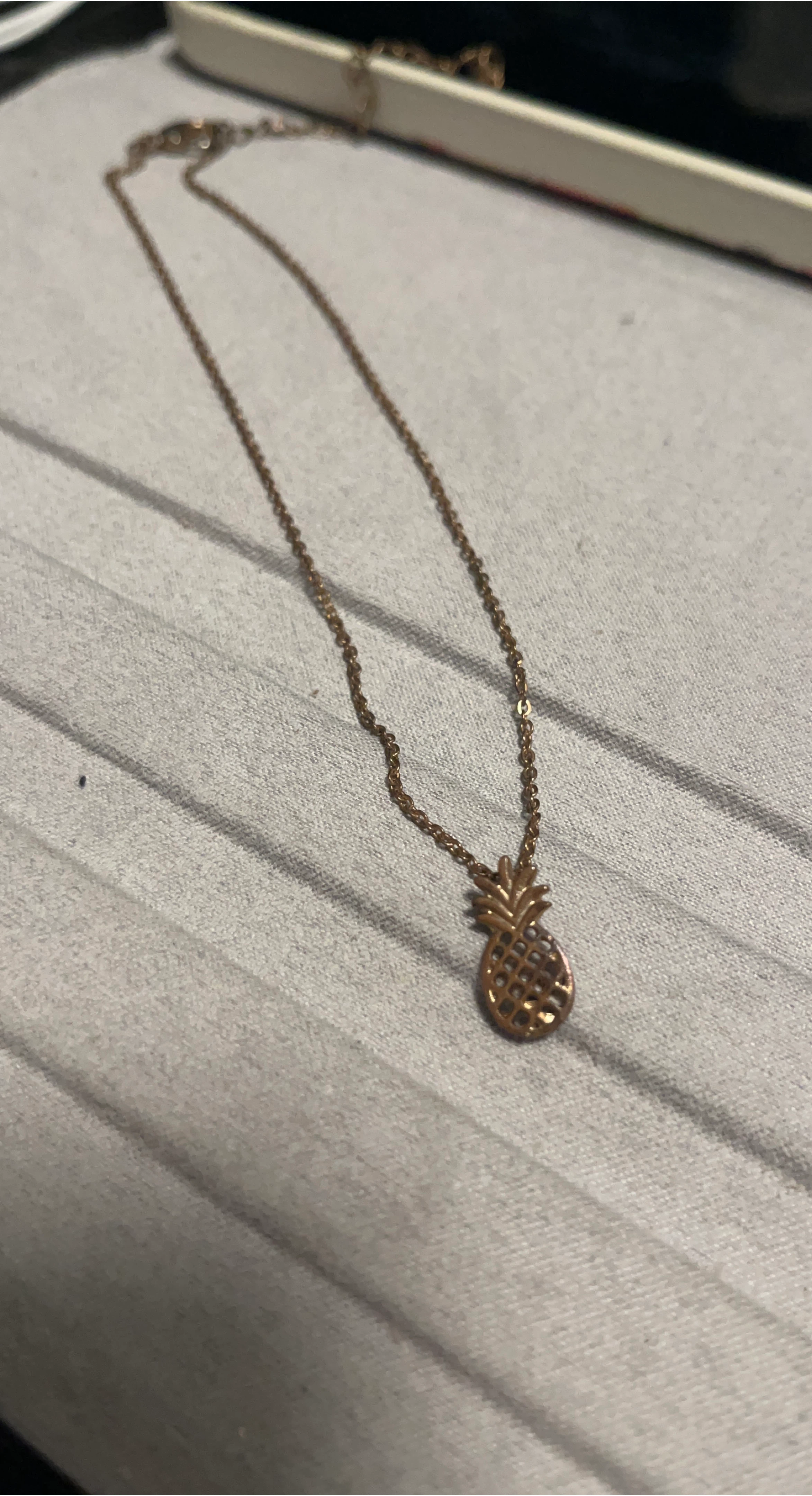 Pineapple Pendant Necklace