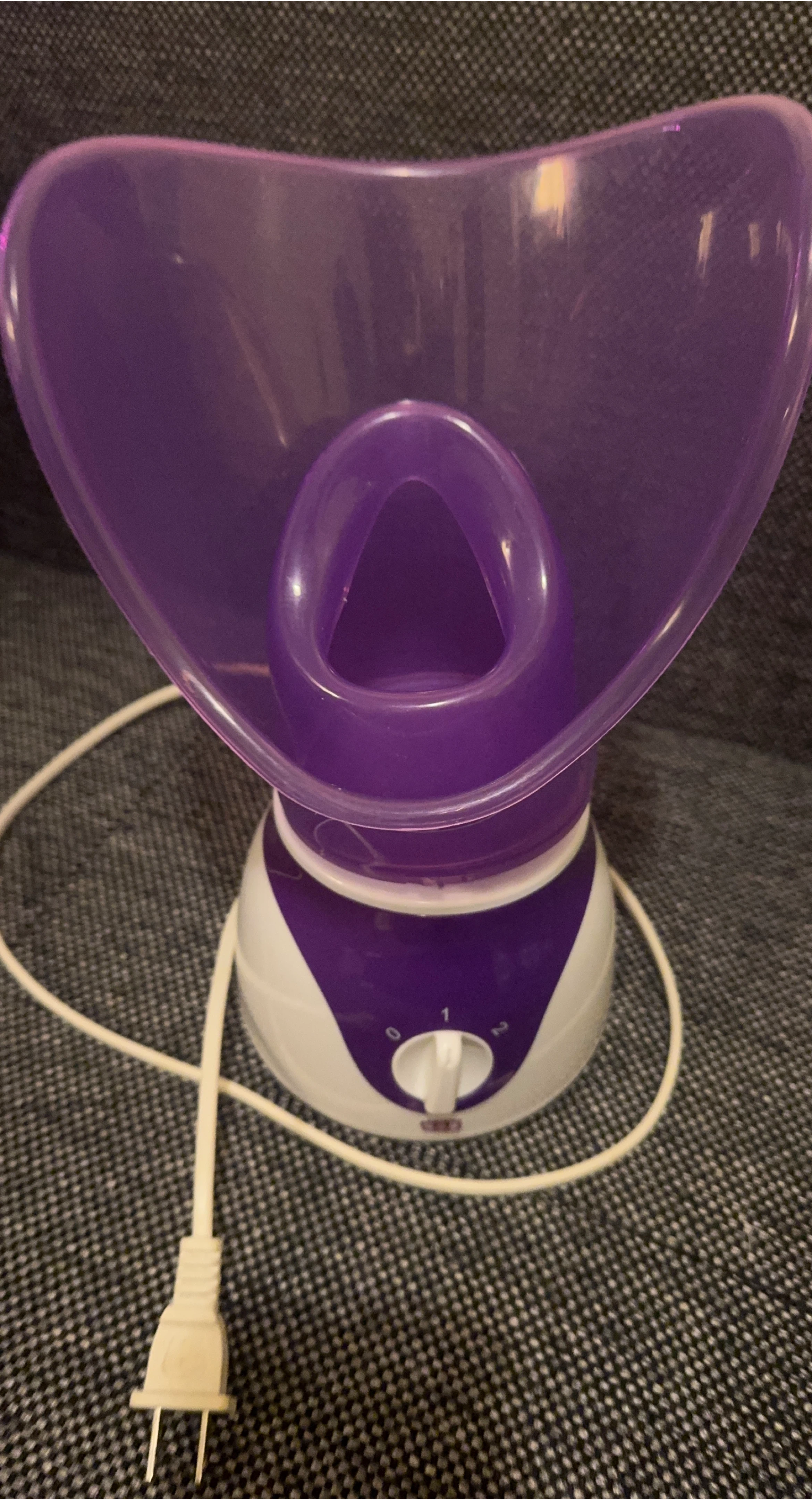 Facial Steamer - Purple & White