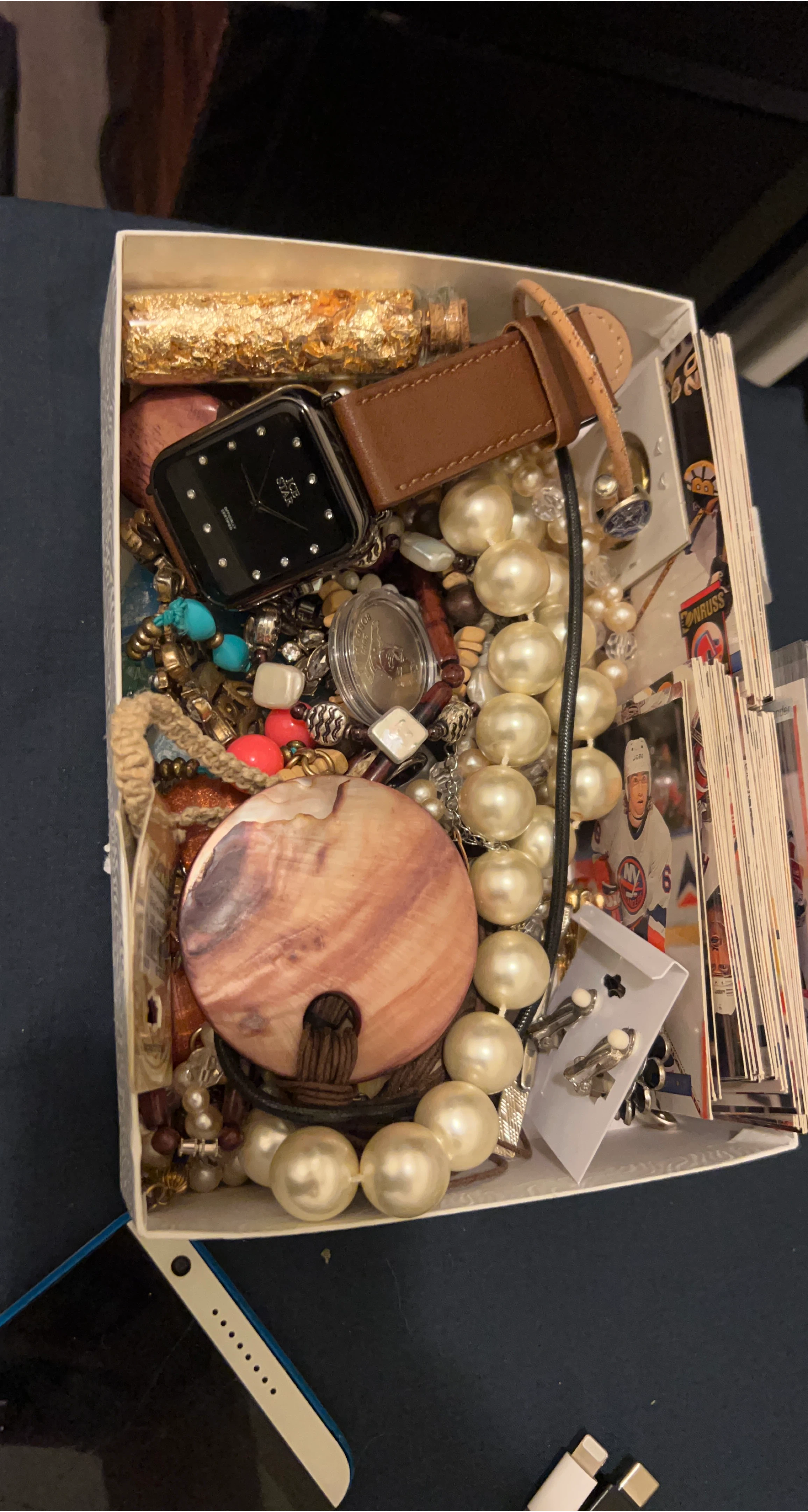 Box of Jewelry and Collectibles