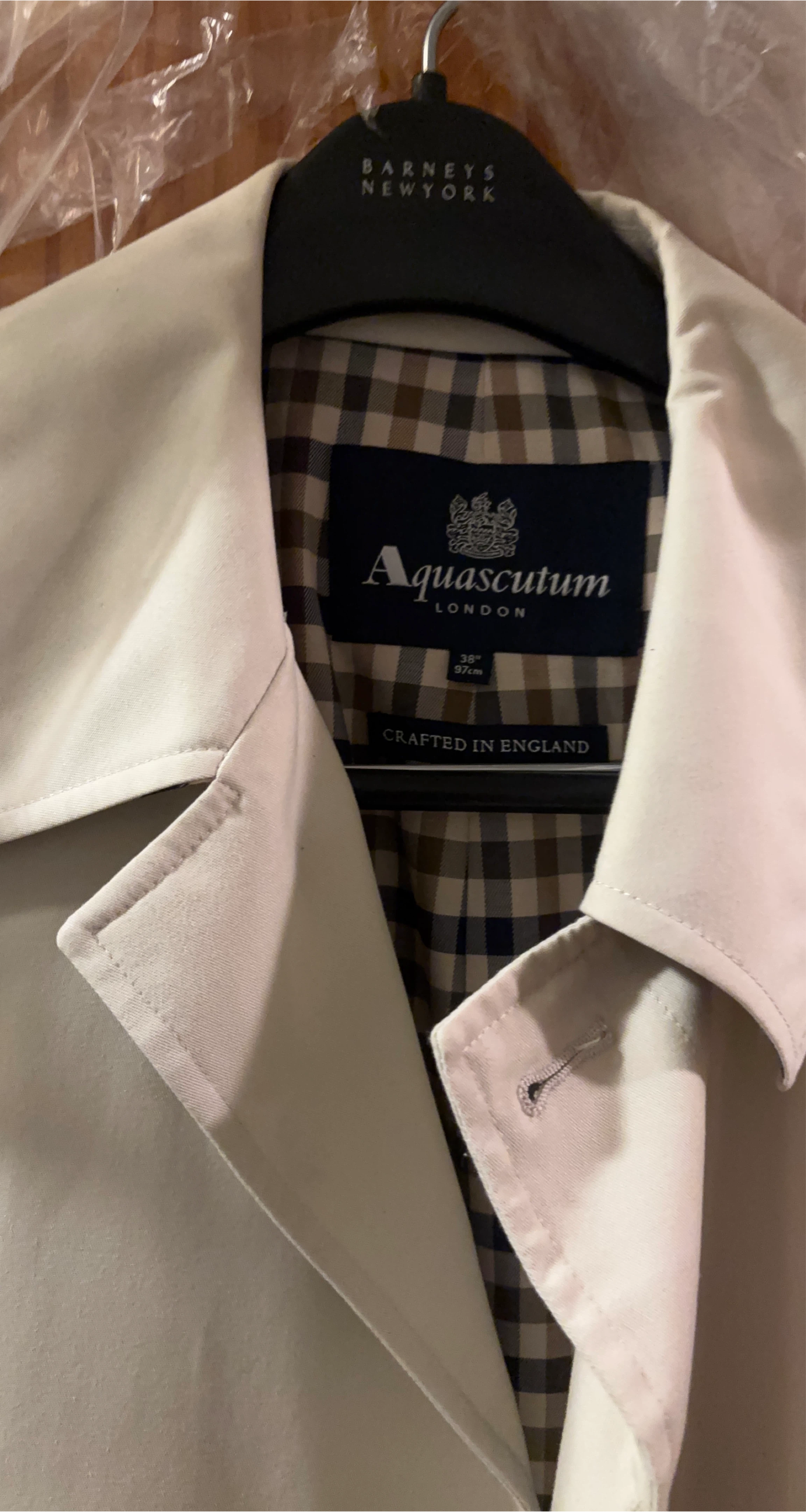 Aquascutum London Trench Coat - Size 38