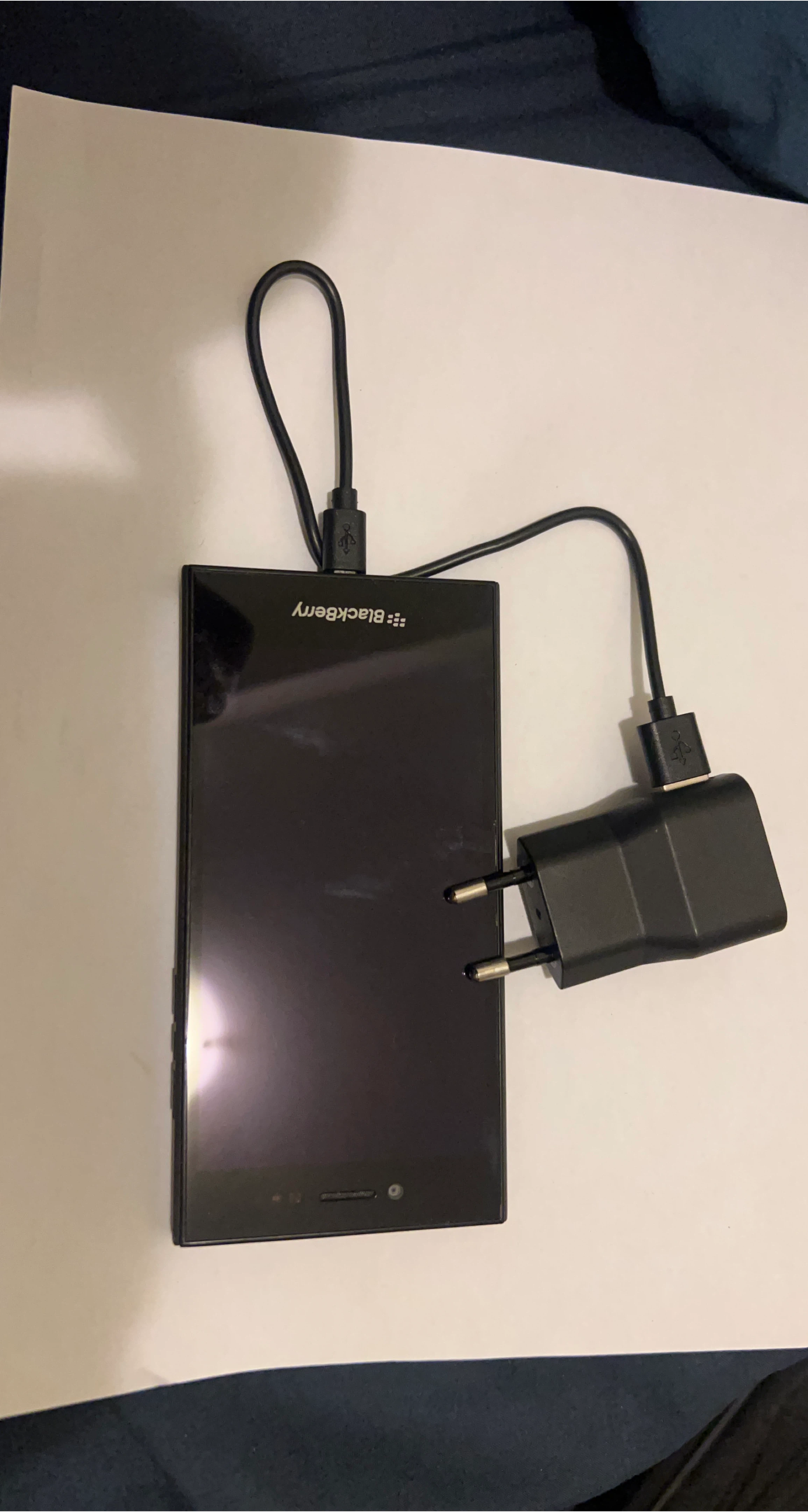 BlackBerry Smartphone with Charger
