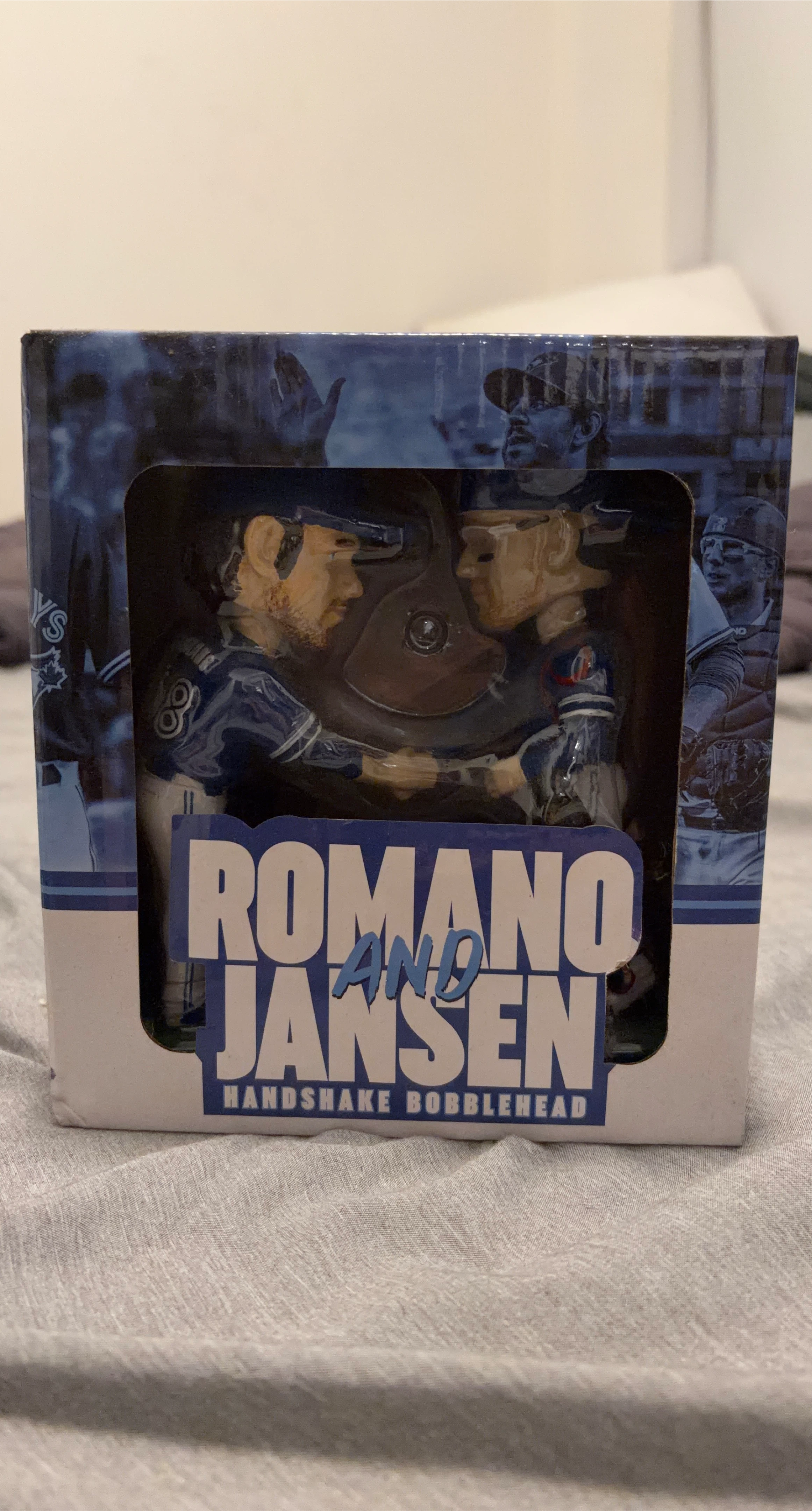 Romano and Jansen Handshake Bobblehead