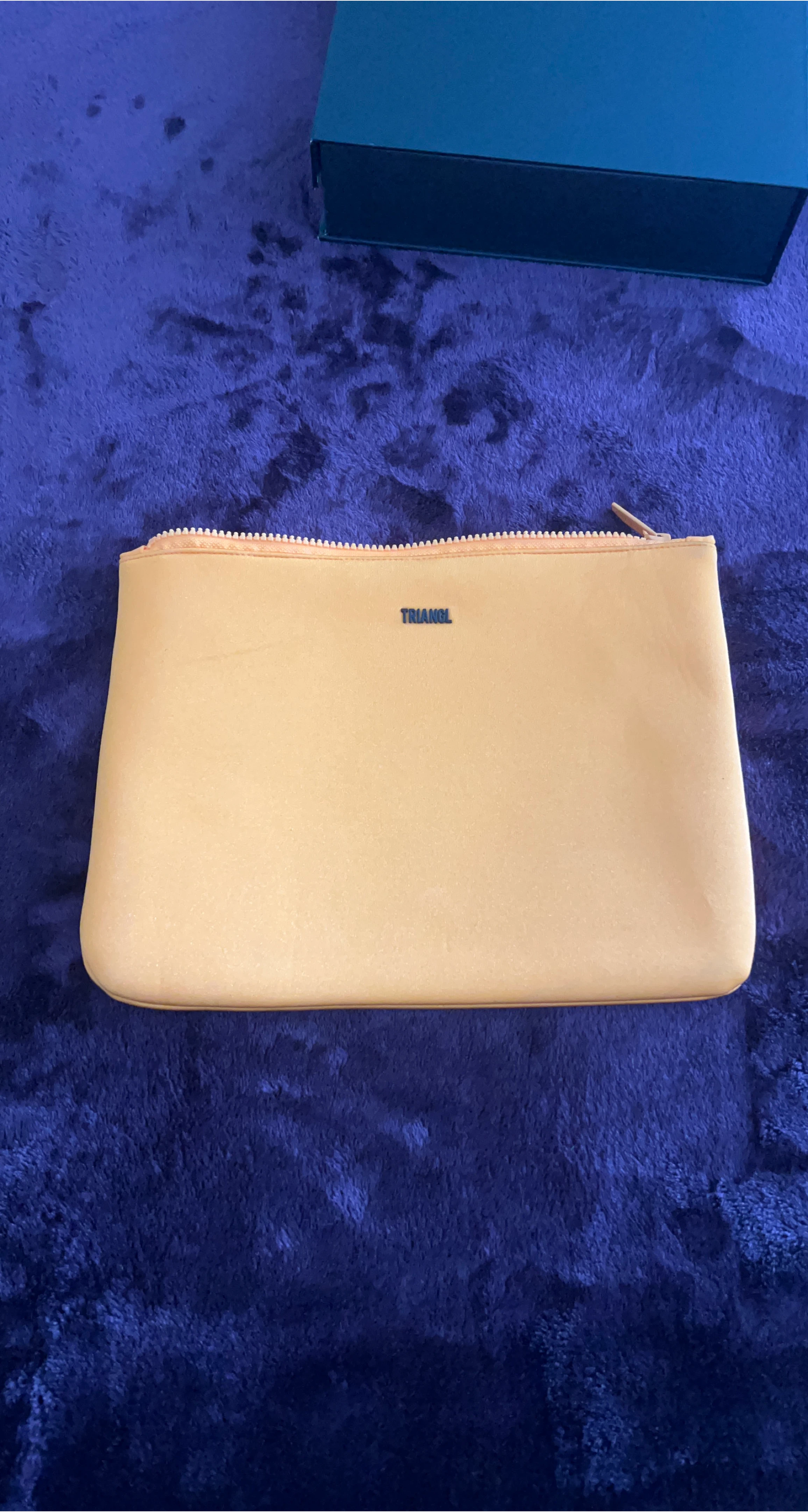 TRIANGL Orange Pouch
