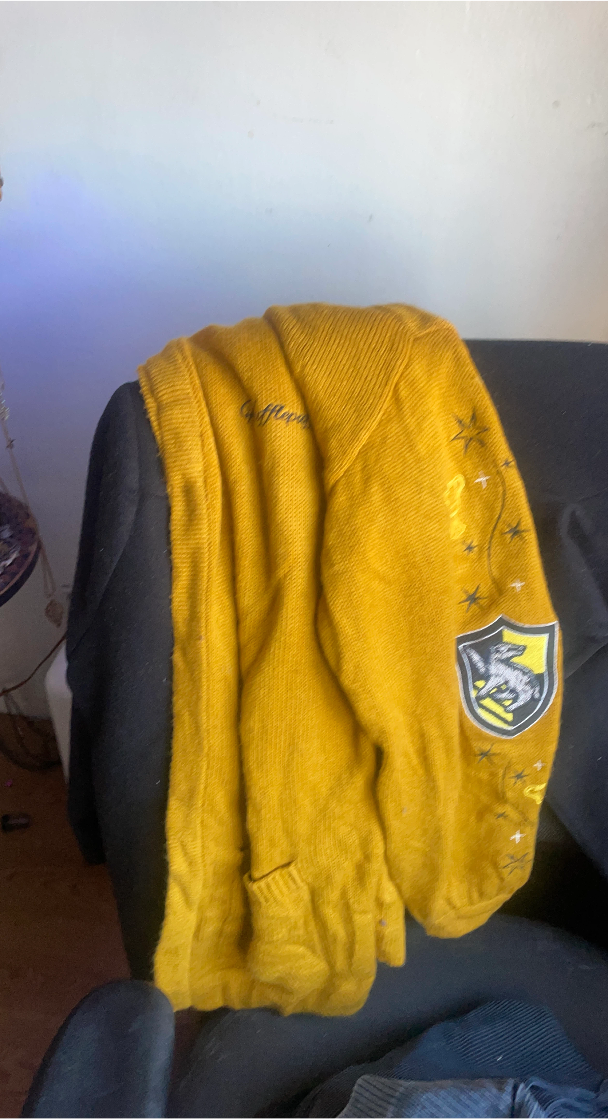 Harry Potter Hufflepuff Cardigan - Gold