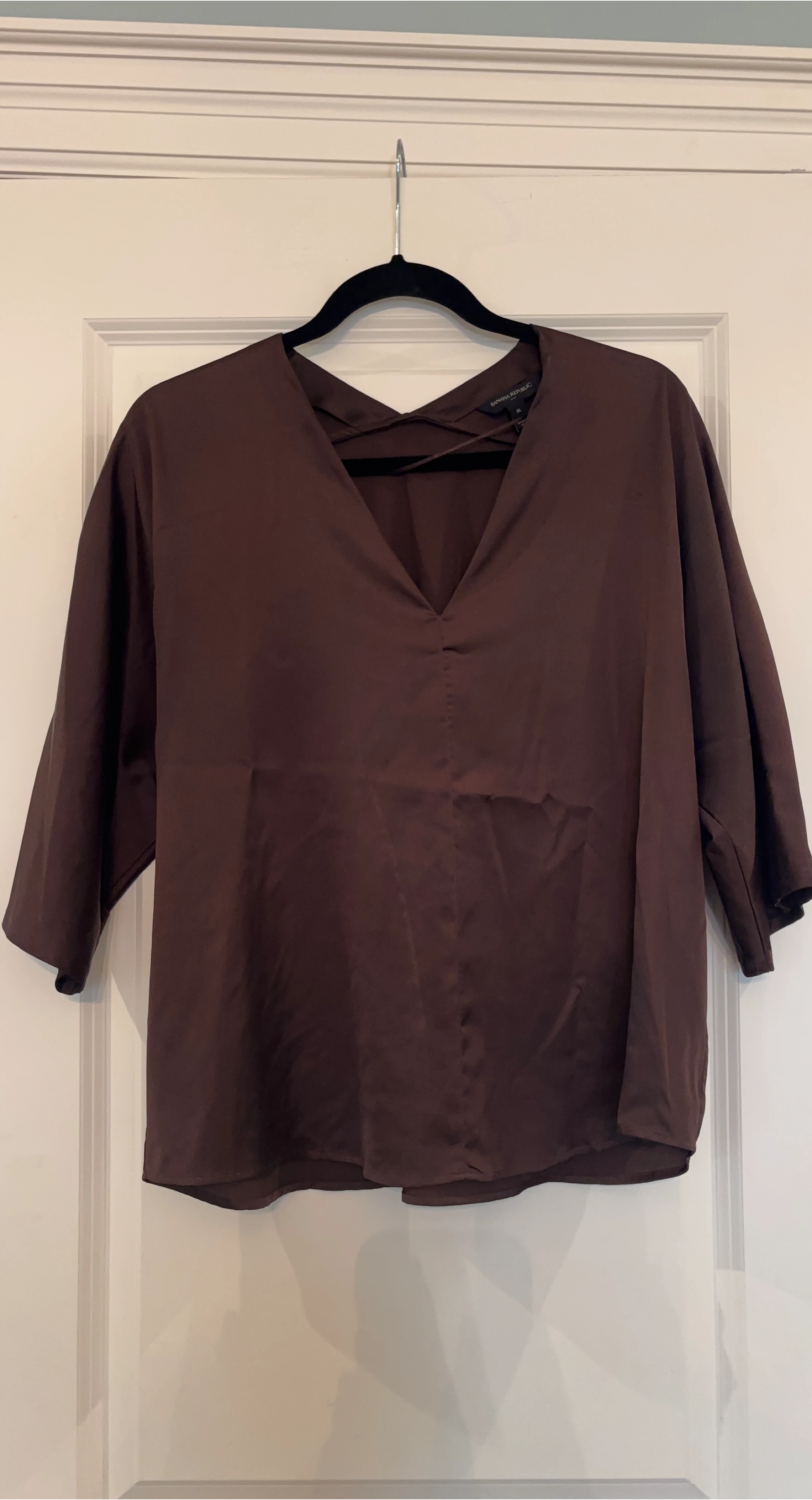 Banana Republic Brown Blouse - Size M