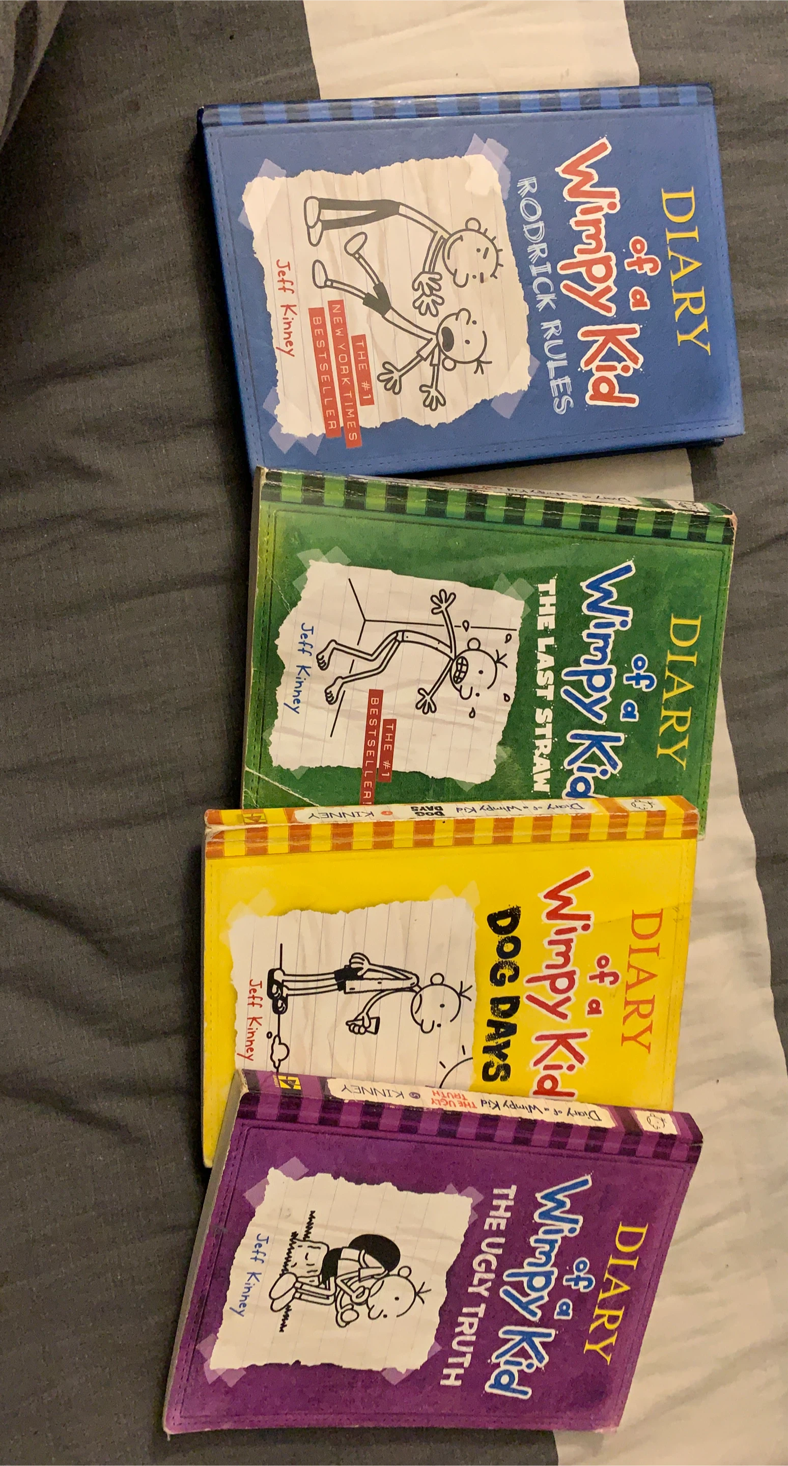 Diary of a Wimpy Kid Book Set (books 2-5)