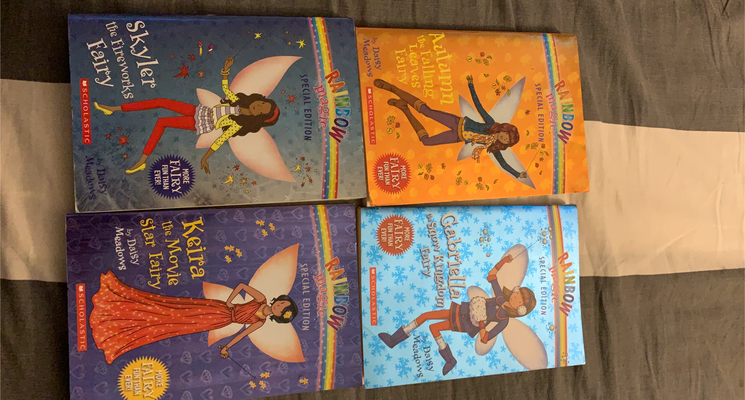 4 Rainbow Magic Special Edition Books by Daisy Meadows