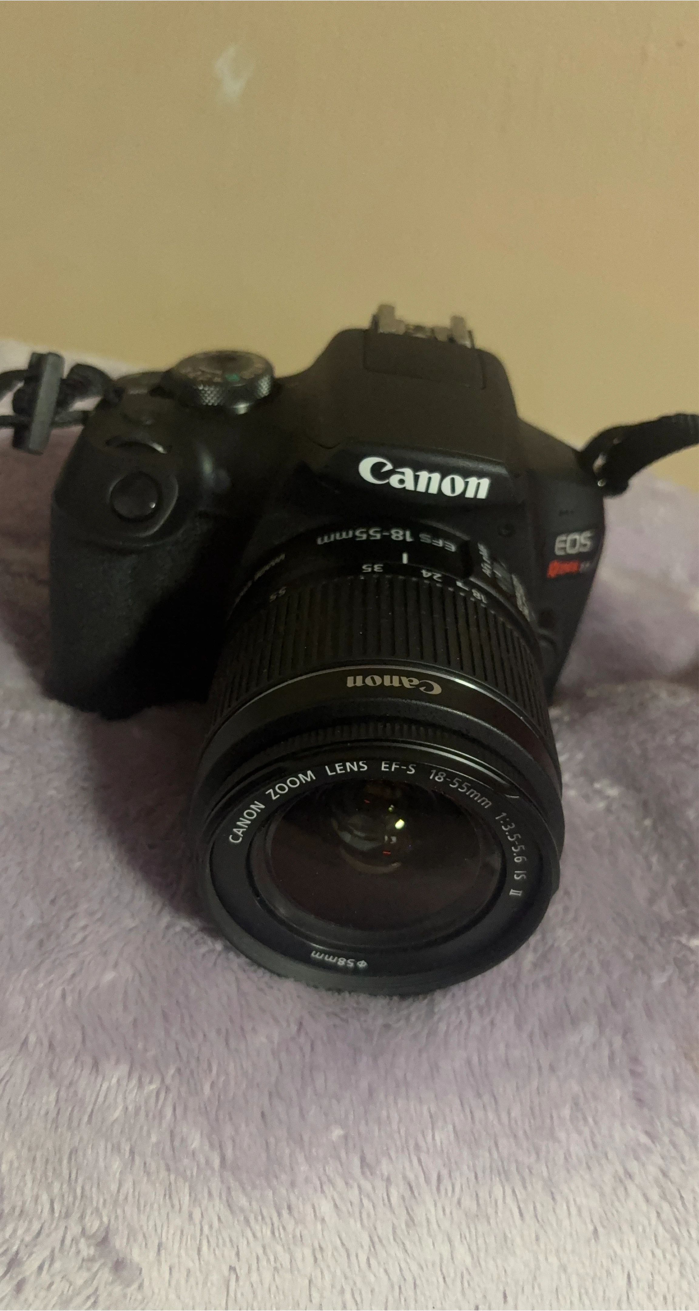 Canon EOS Rebel T6 Camera with EF-S 18-55mm Lens