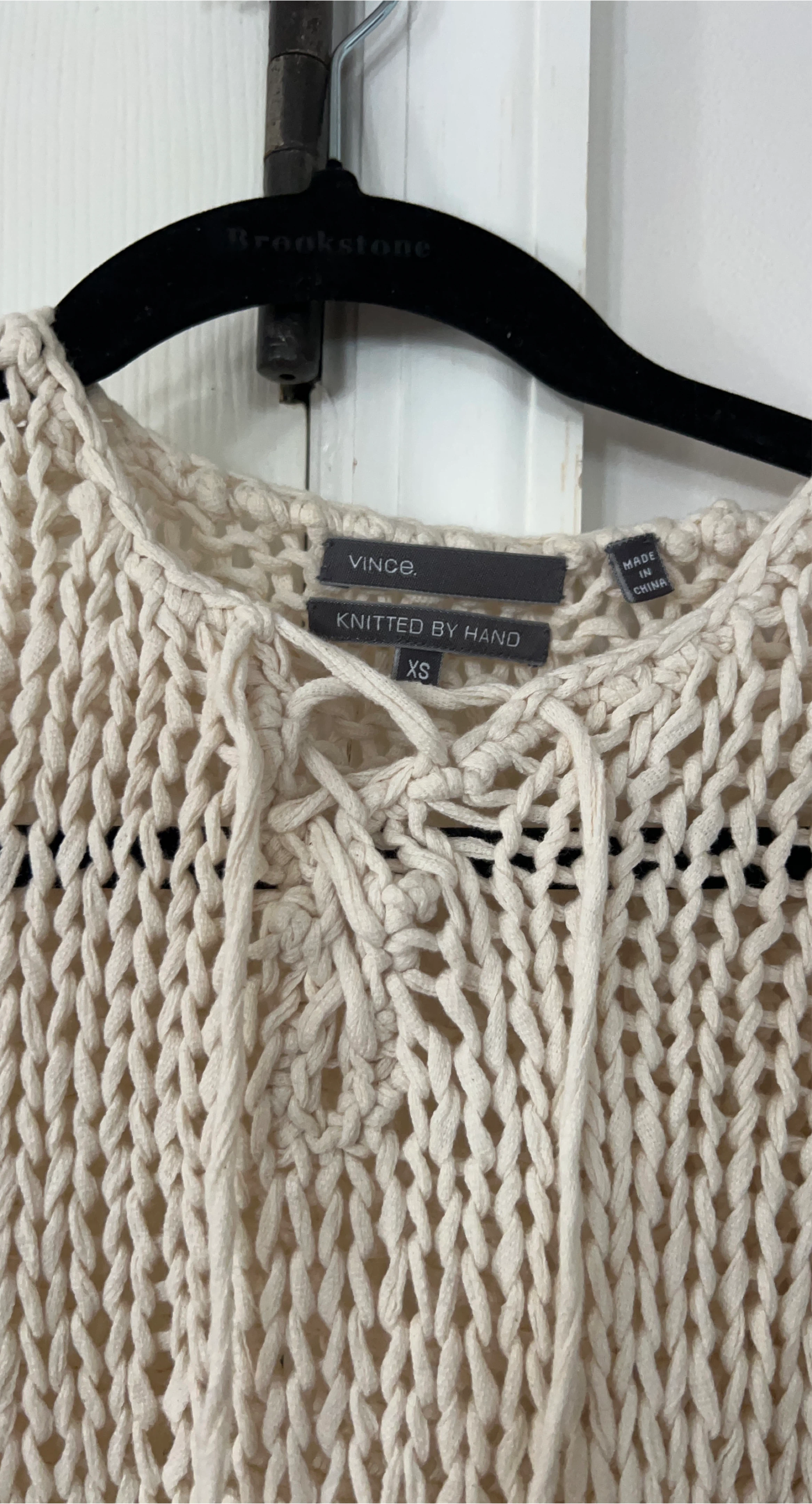 Vince Knitted By Hand Sweater - XS
