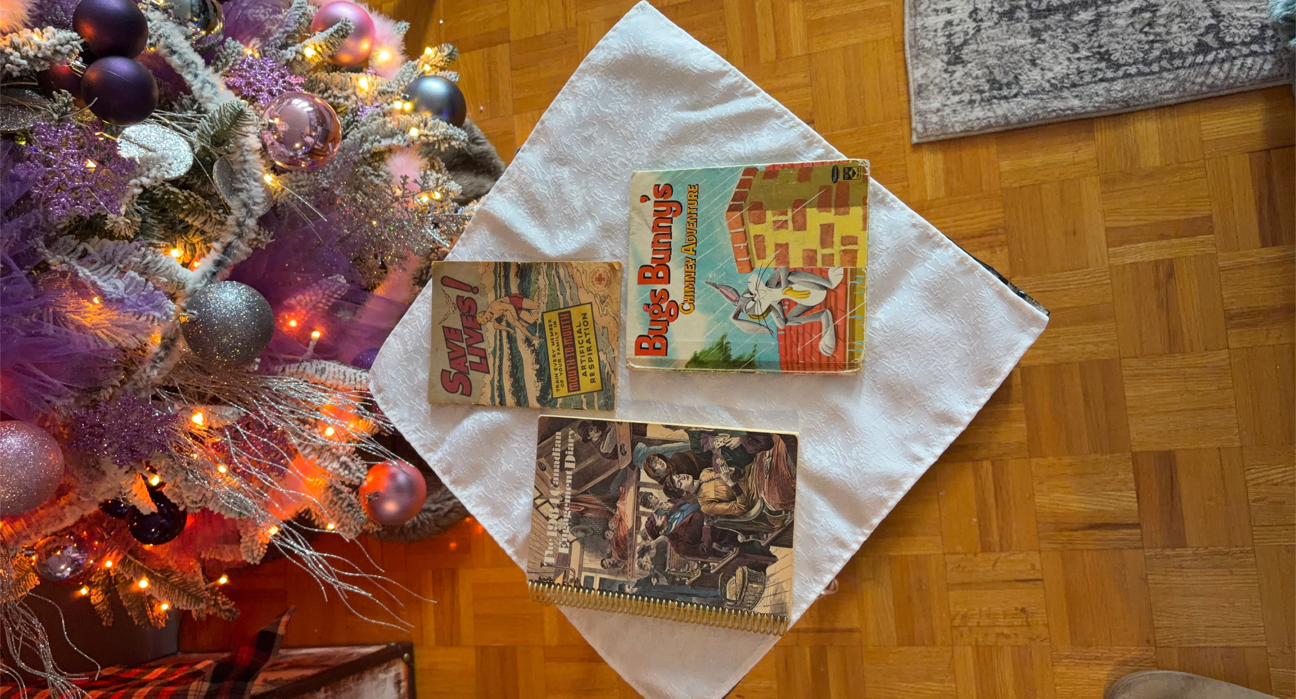 Vintage "Save Lives!" & Bugs Bunny's Books