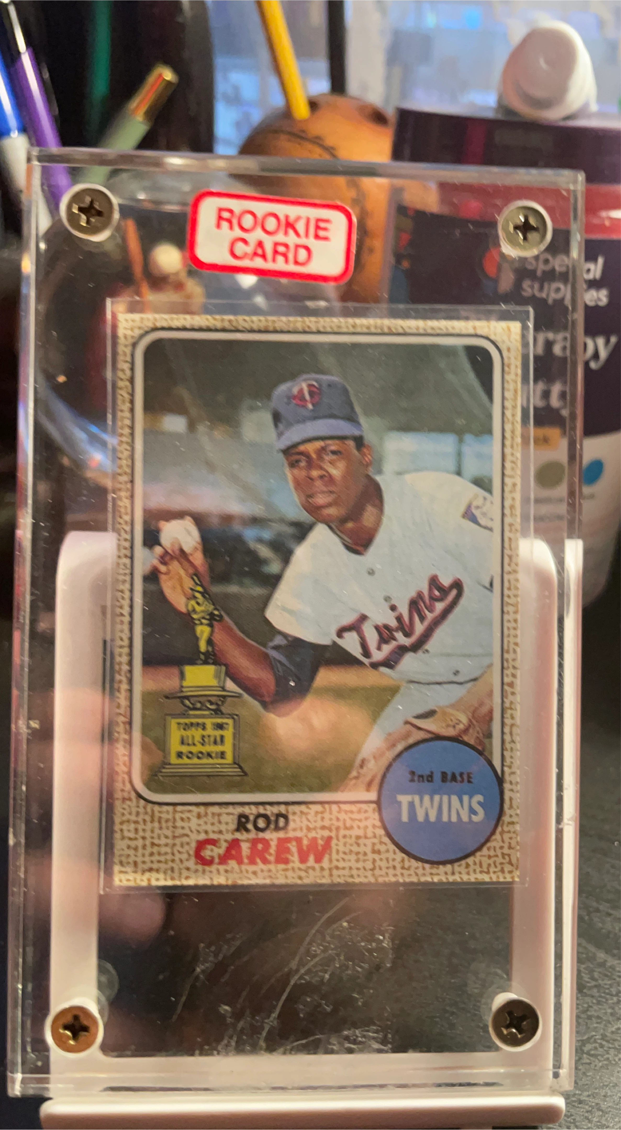 Rod Carew Topps All-Star Rookie Card