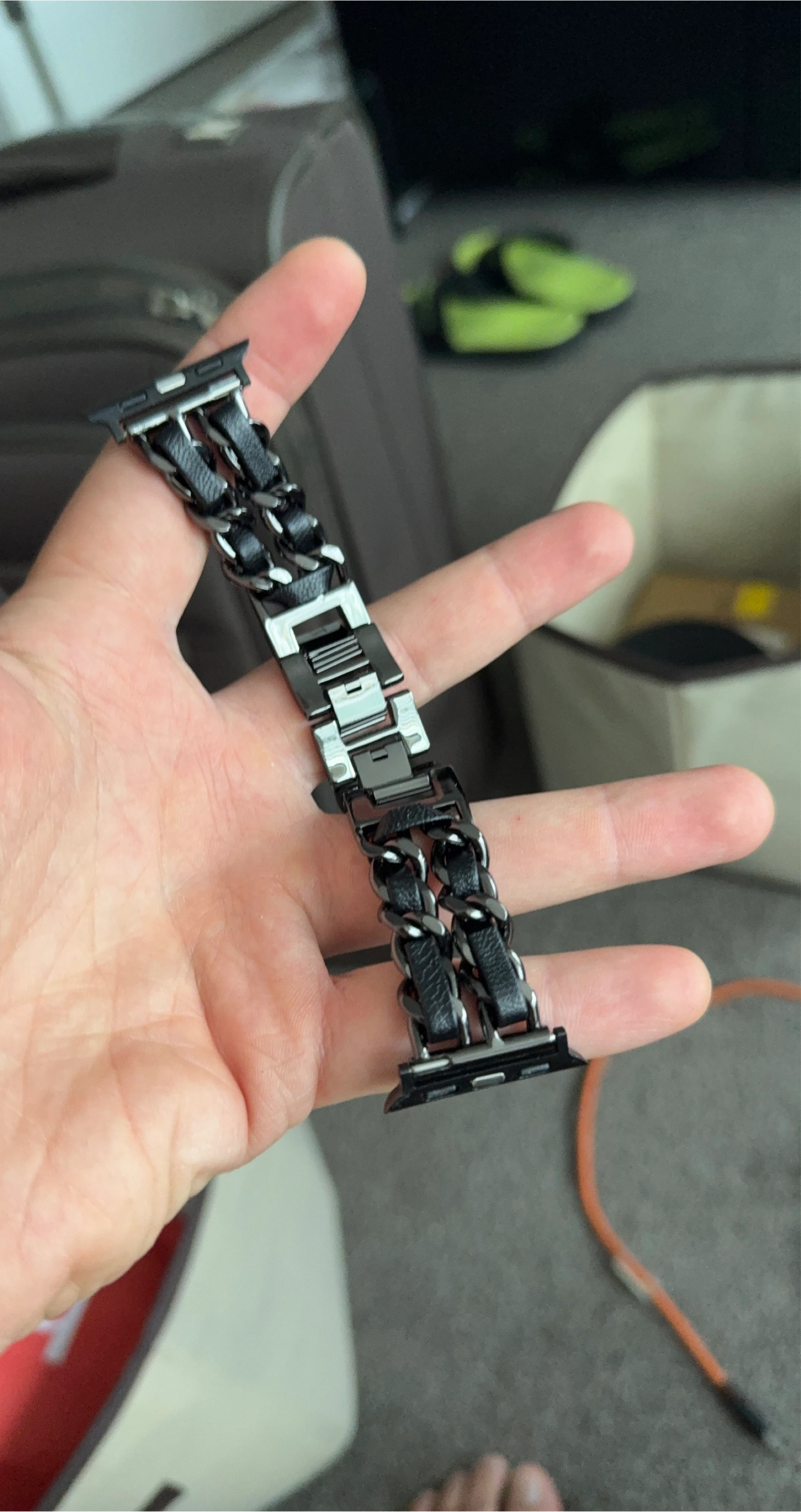 Black Apple Watch 42mm Band