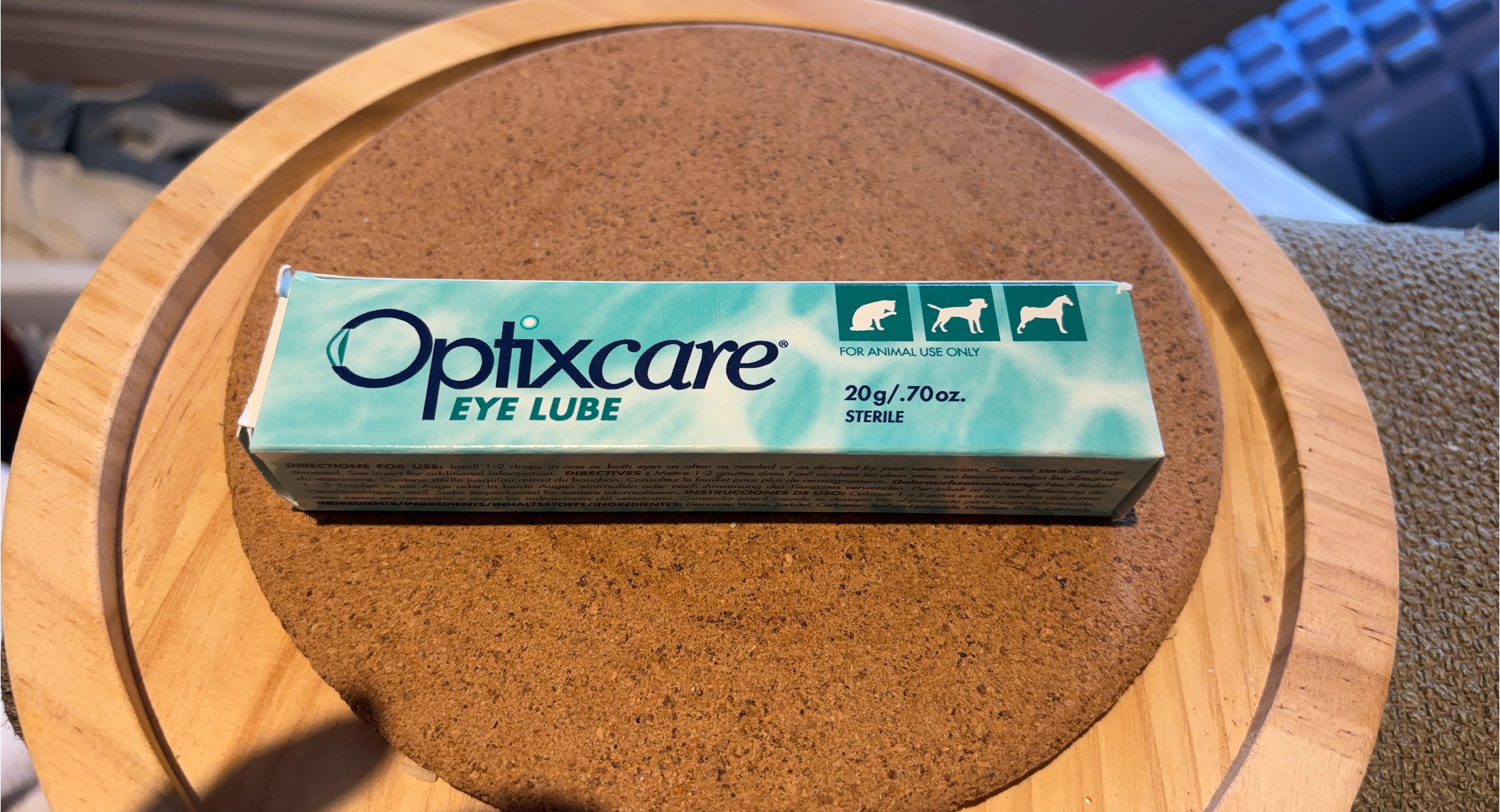 Optixcare Eye Lube - Eye Drop For Animal Use Only