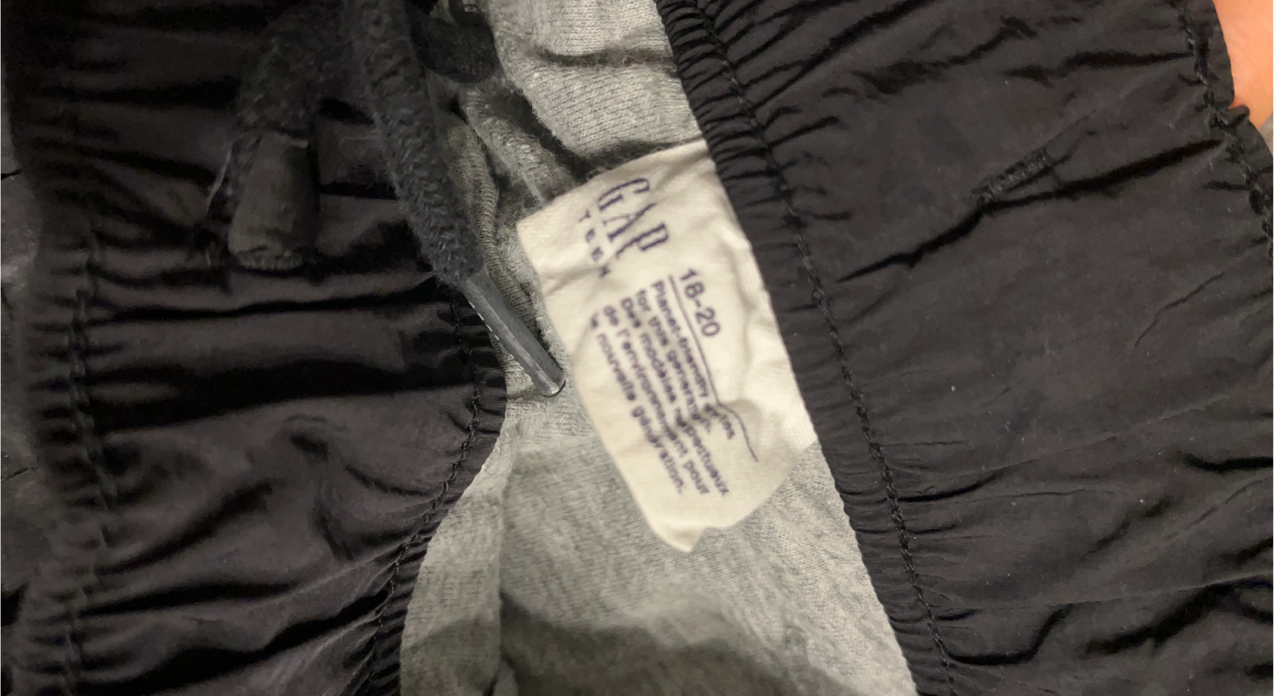 Gap Kids Black Cargo Pants - Size 18-20 - photo 2