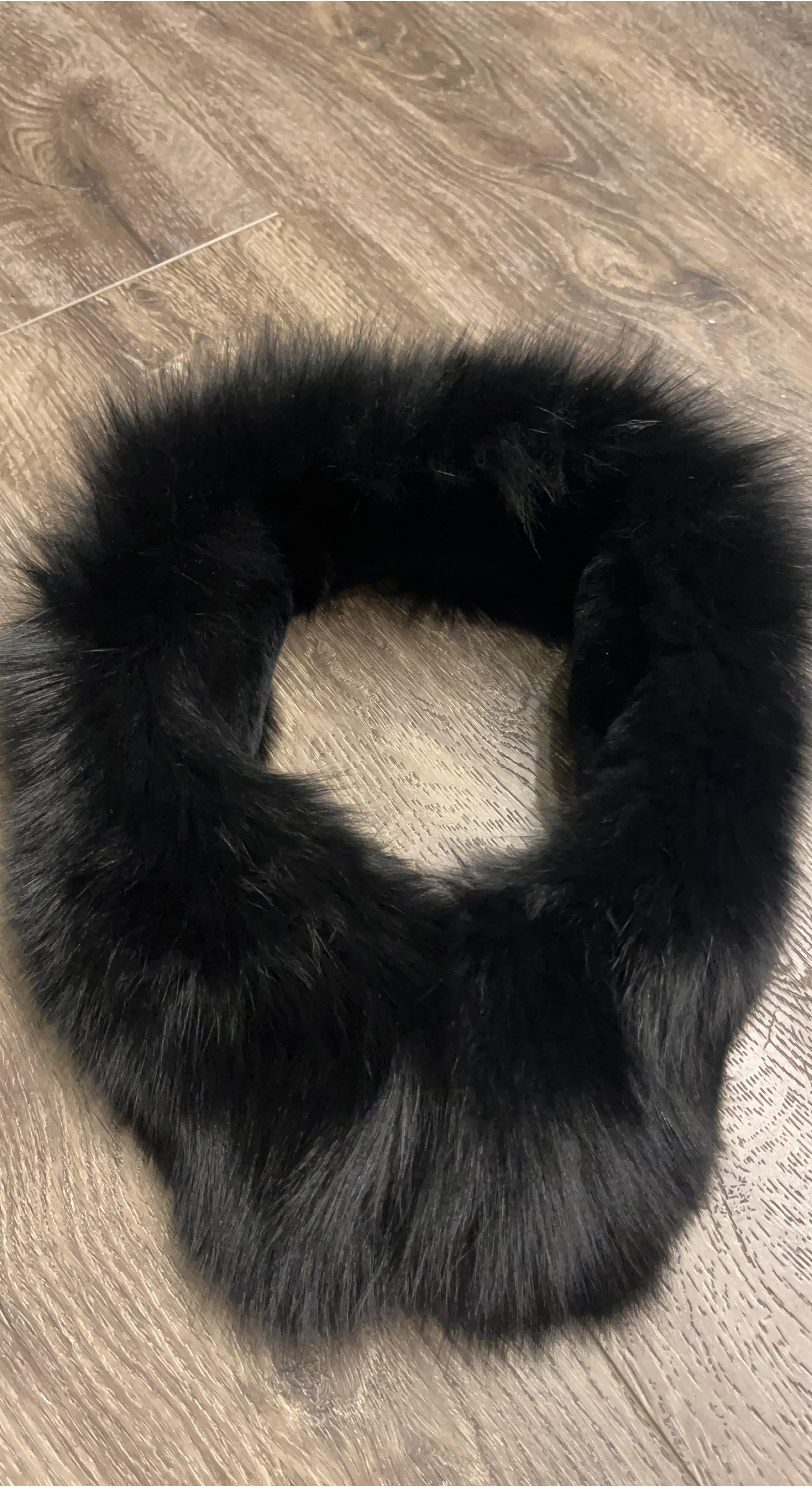 Black Fur Collar - photo 2