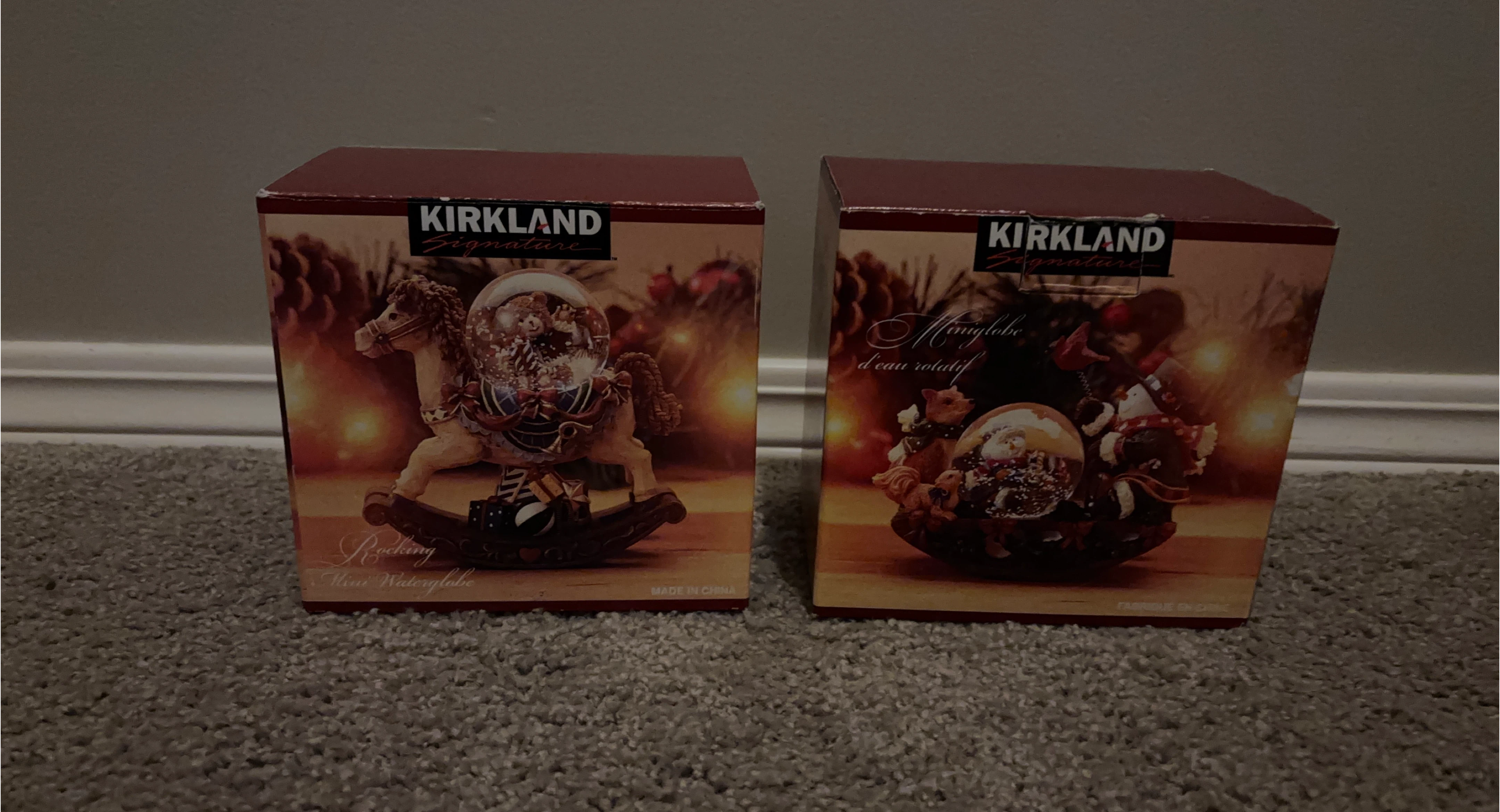 Kirkland Signature Rocking Mini Waterglobes (Set)