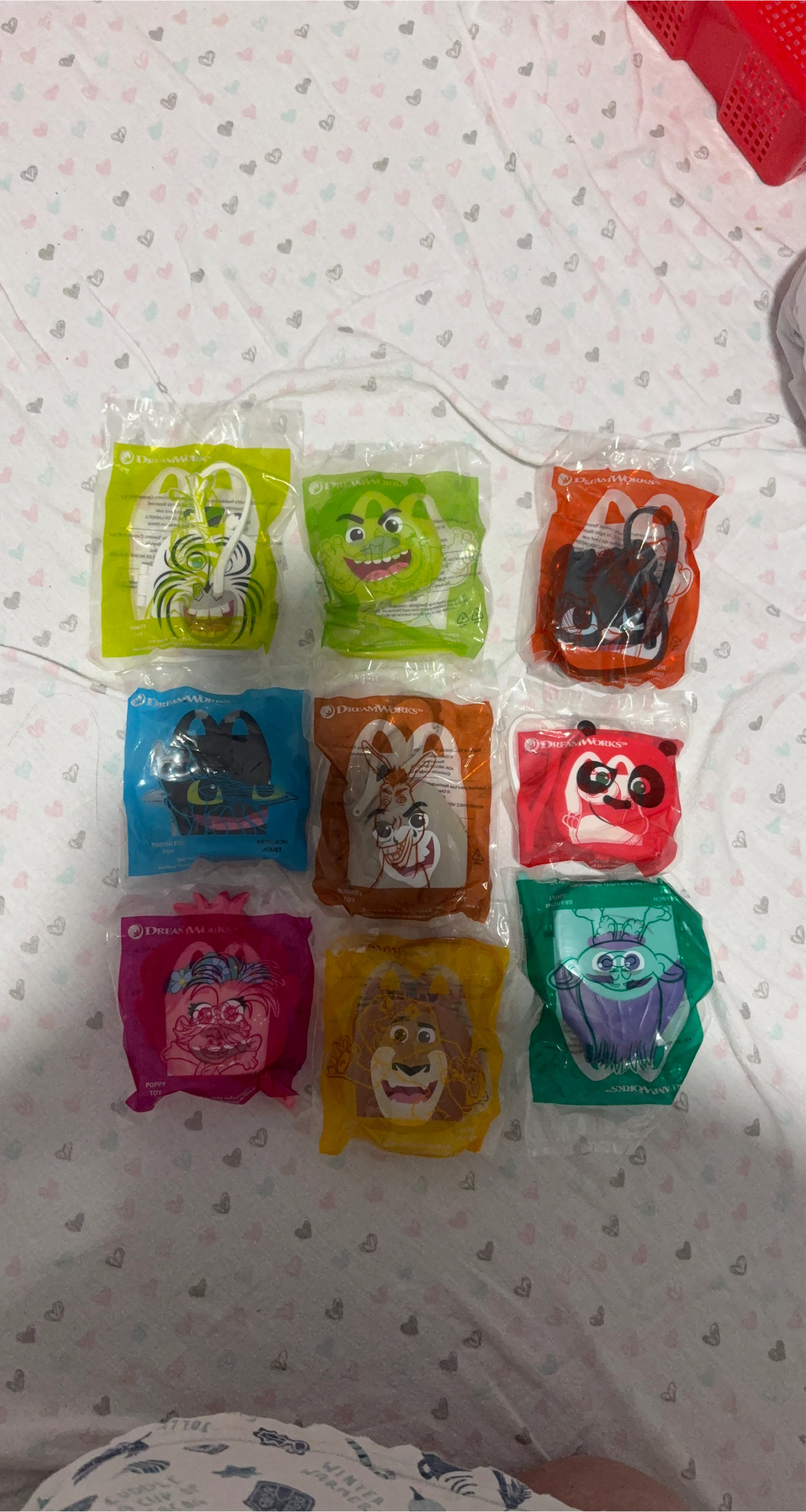 Dreamworks McDonald's Happy Meal Toys
