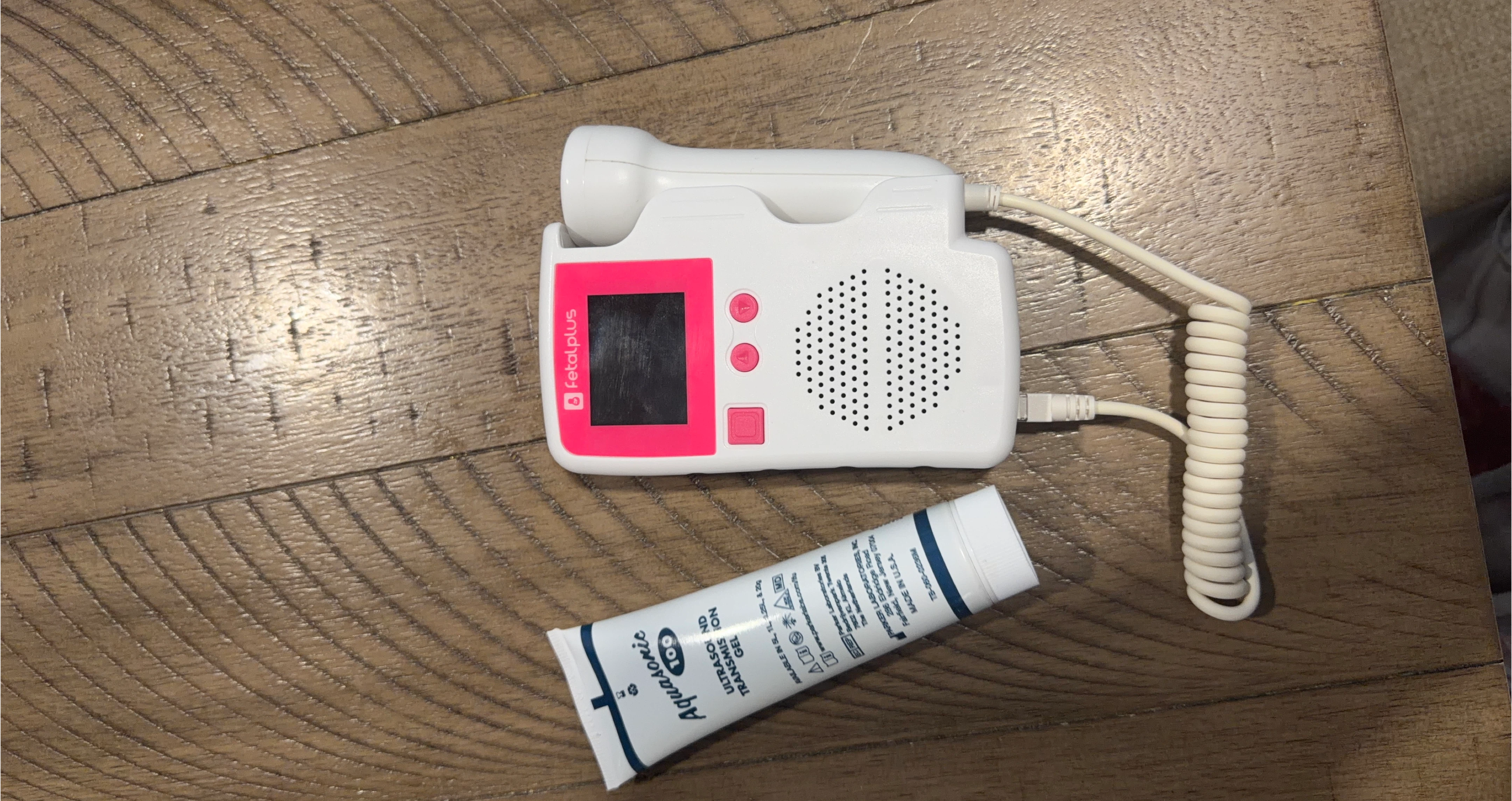 Fetalplus Fetal Doppler w/ Aquasonic Gel