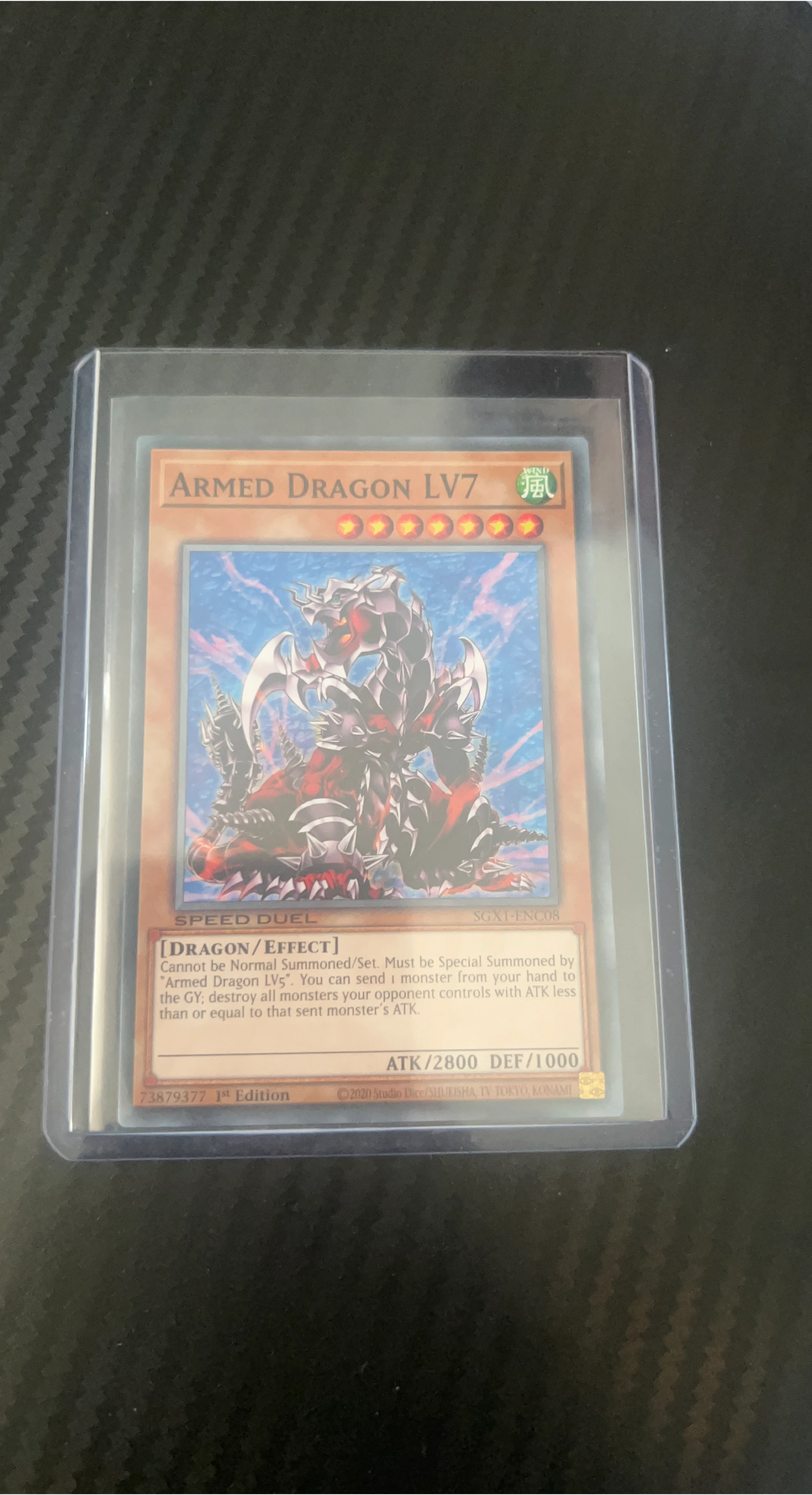 Armed Dragon LV7 Yu-Gi-Oh! Card
