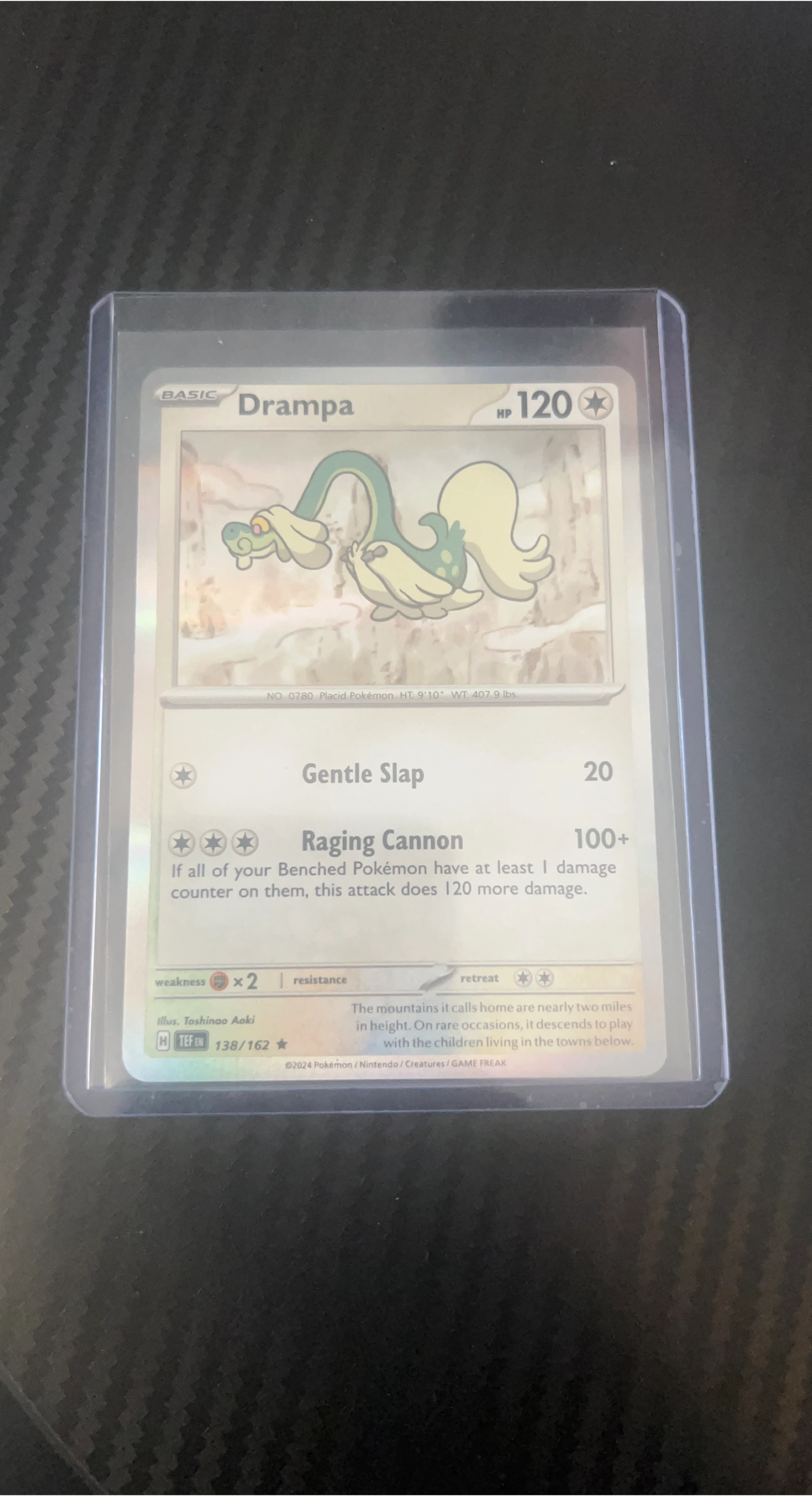 Drampa Pokemon Card