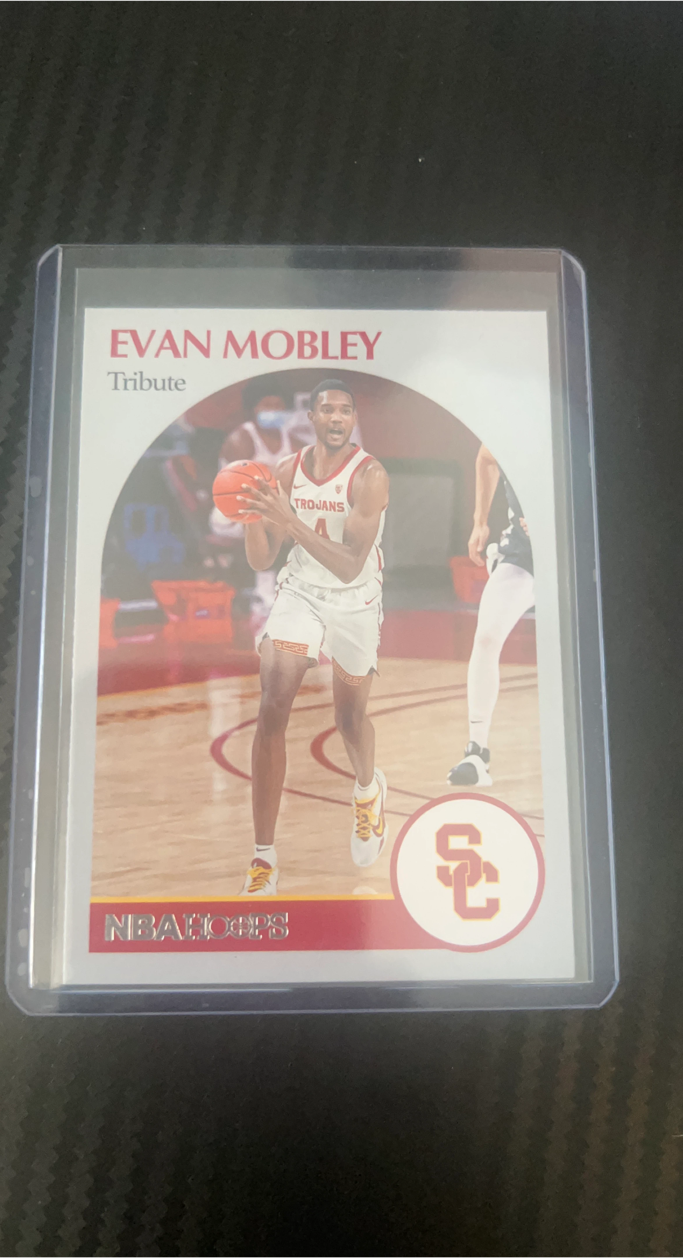 Evan Mobley Tribute NBA Hoops Card