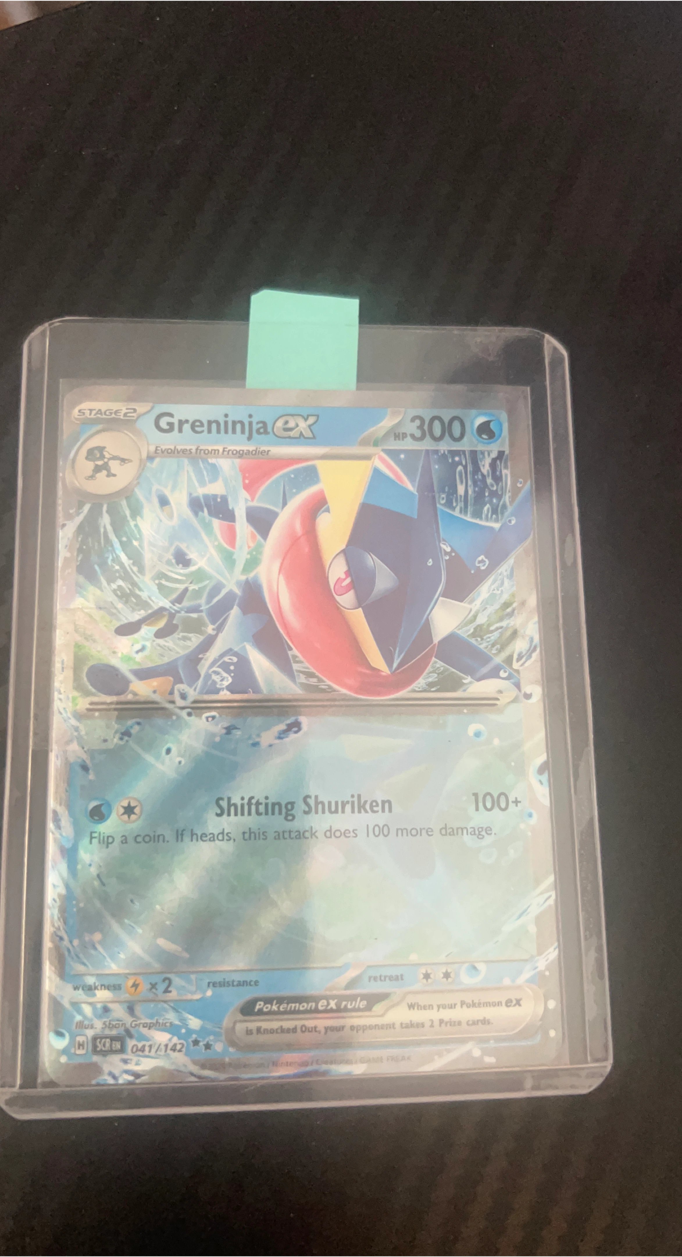 Greninja EX Pokemon Card