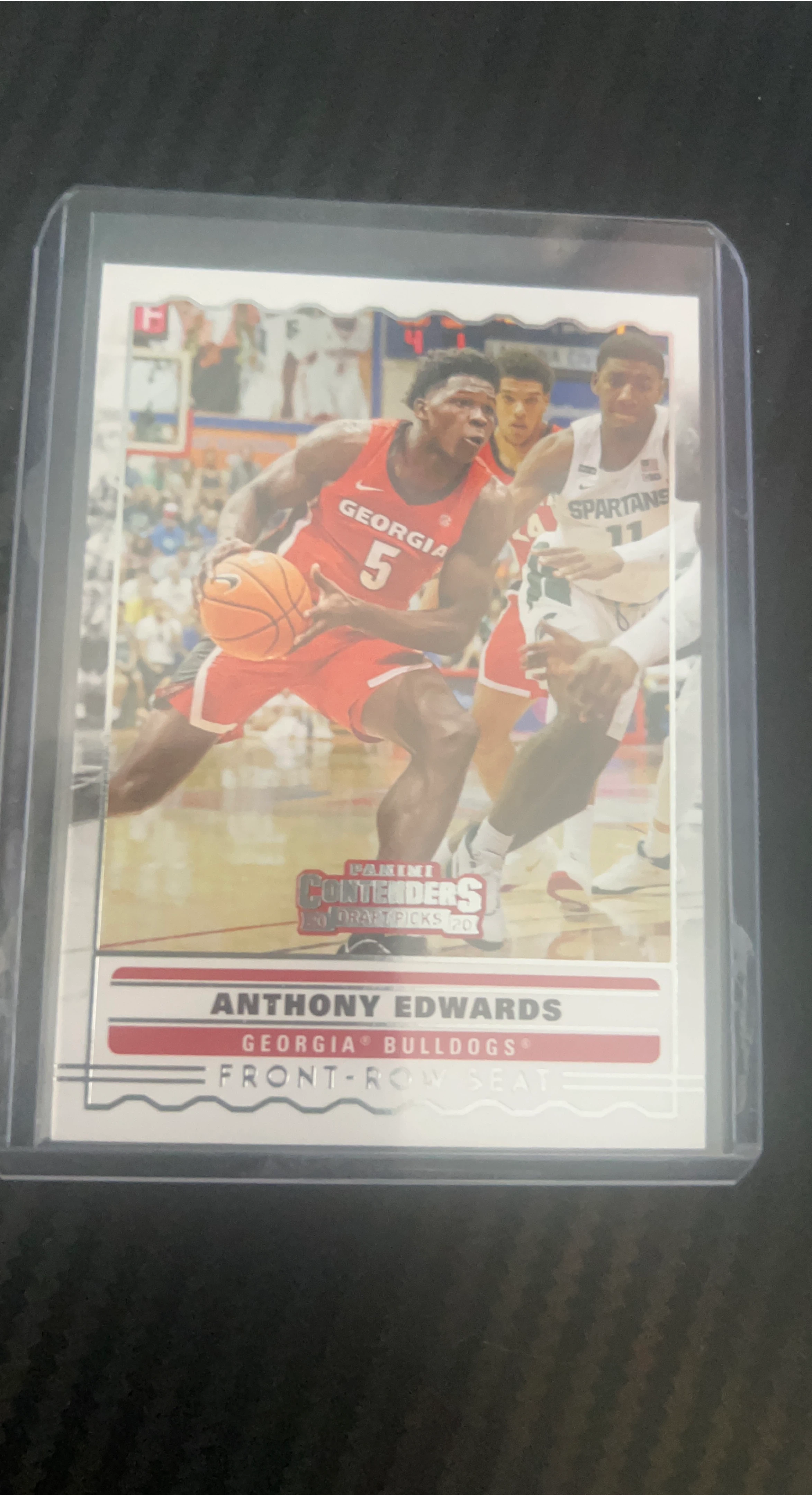 Anthony Edwards Georgia Bulldogs Basketball Card