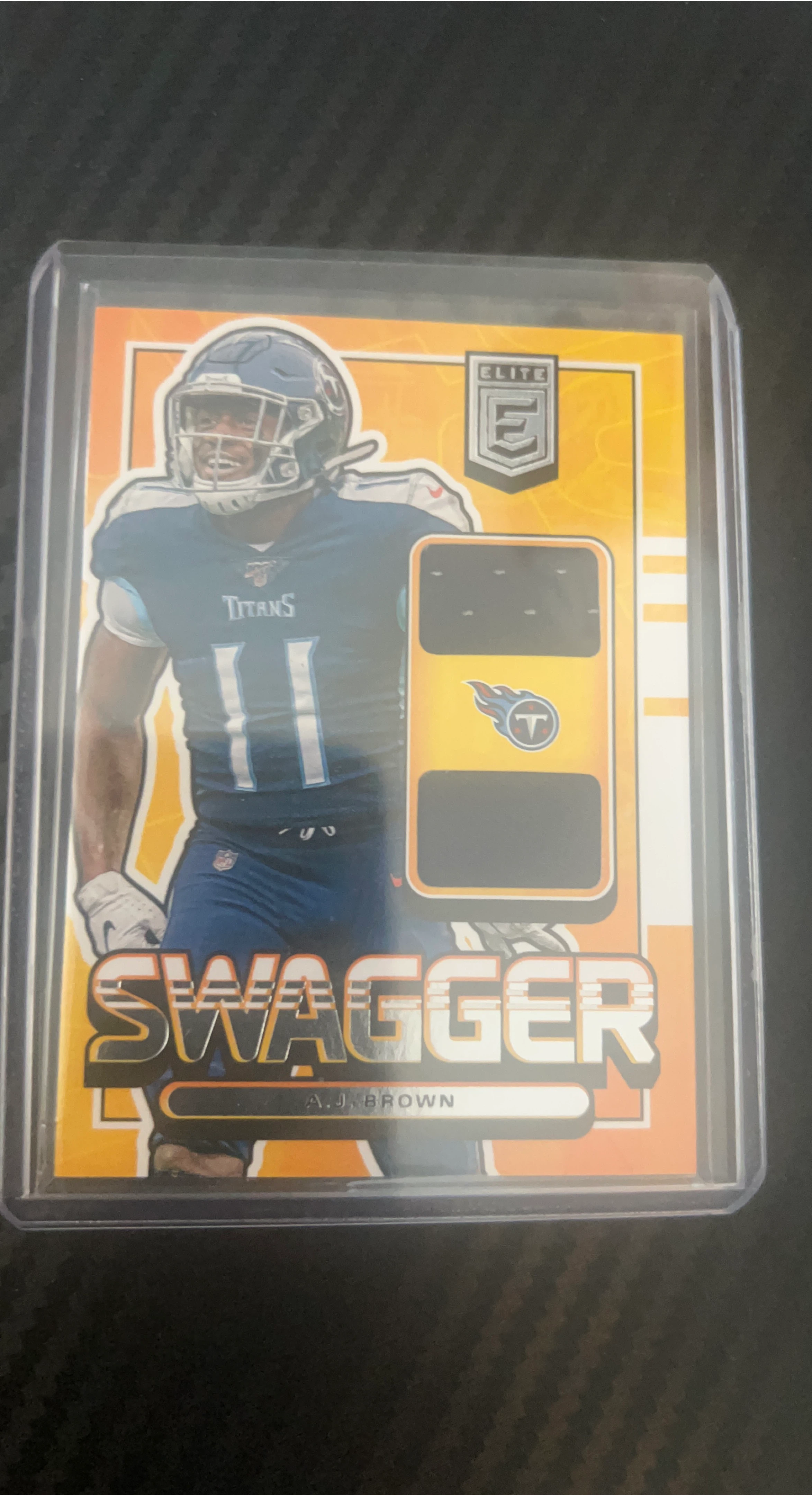 A.J. Brown Elite Swagger Trading Card
