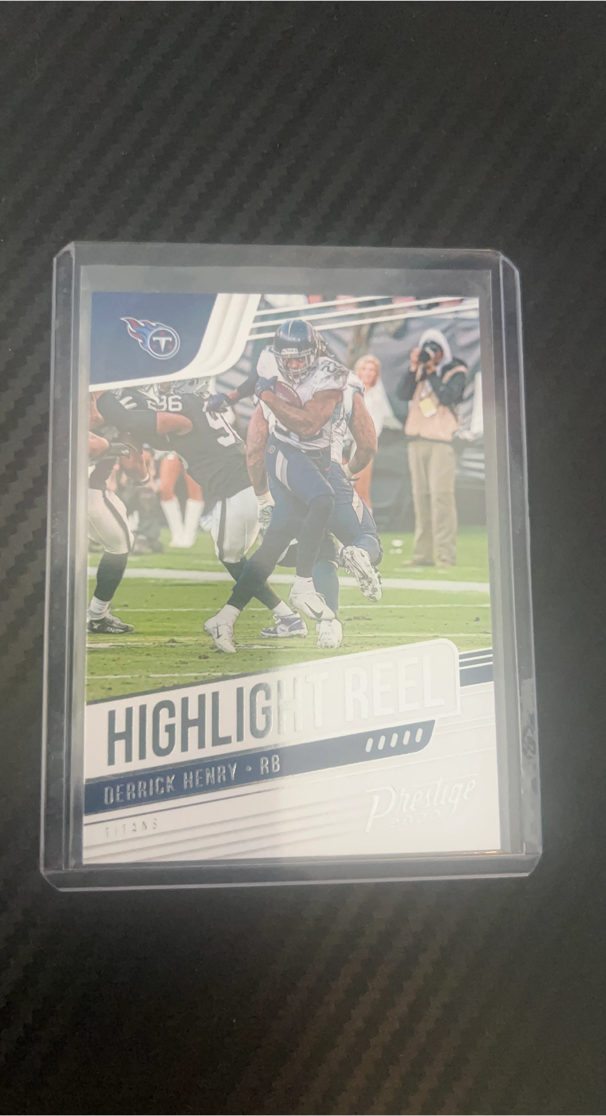 Derrick Henry Highlight Reel Prestige 2020 Titans Card