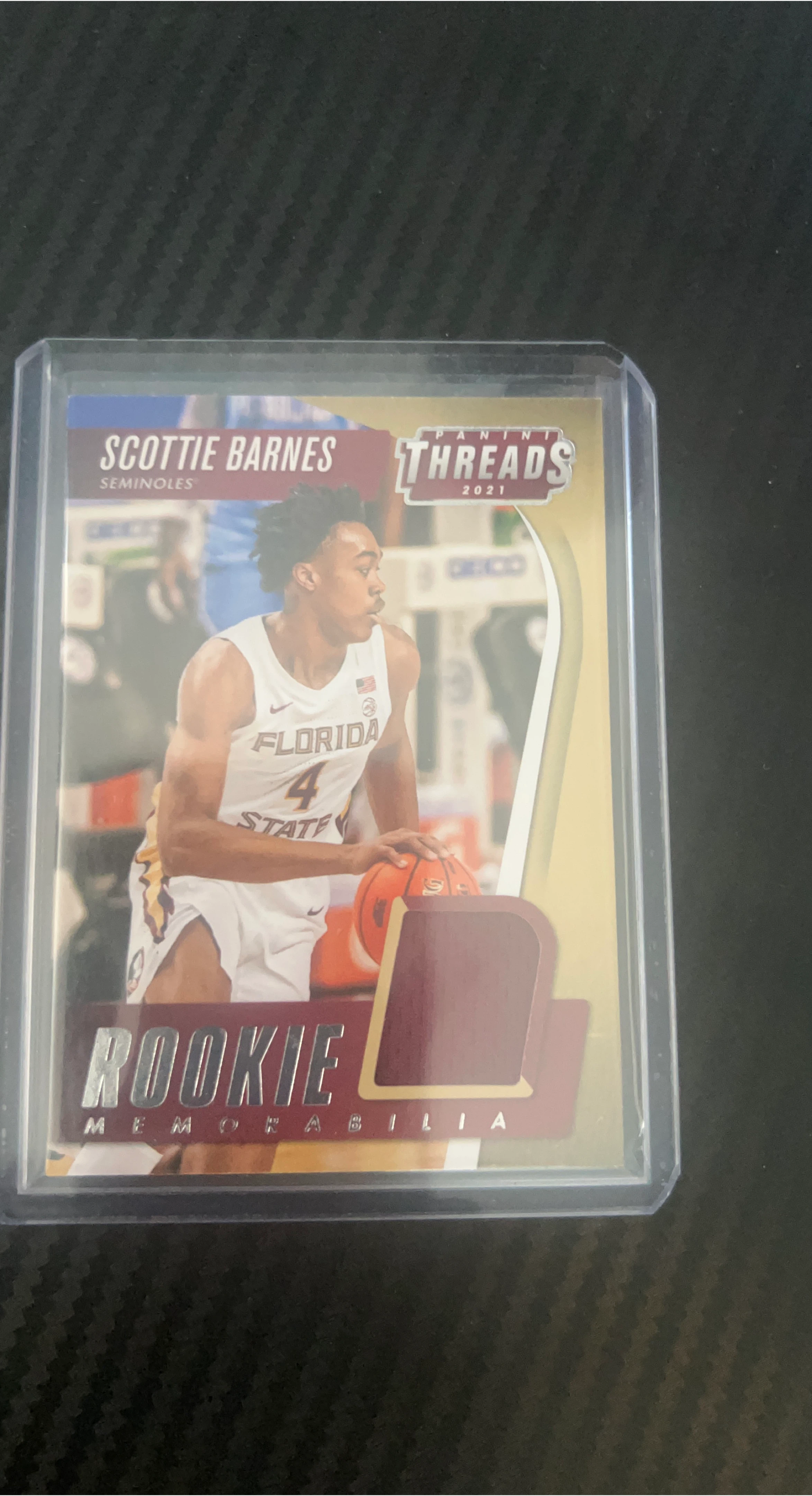Scottie Barnes Rookie Memorabilia Card