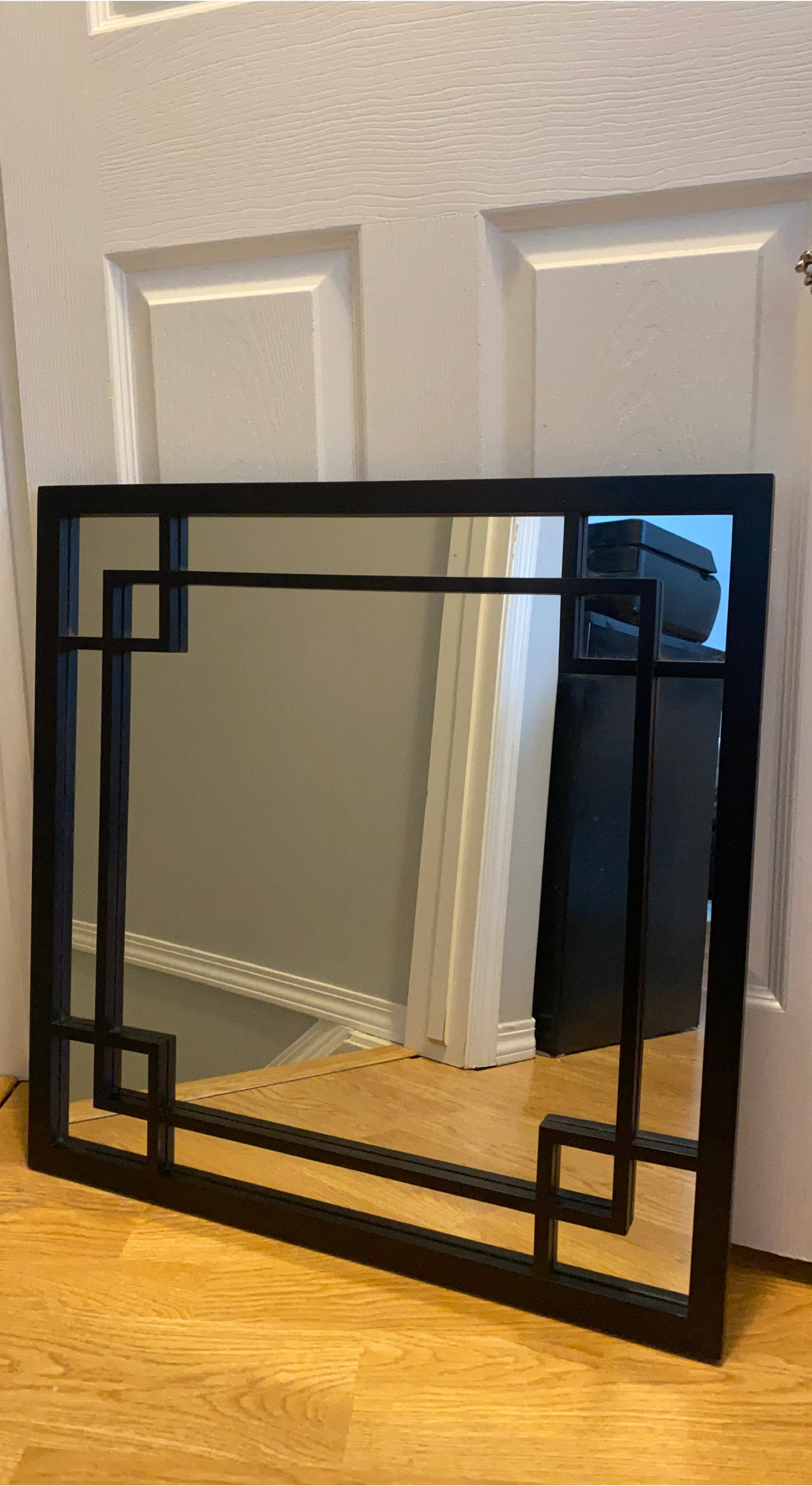 Black Framed Mirror
