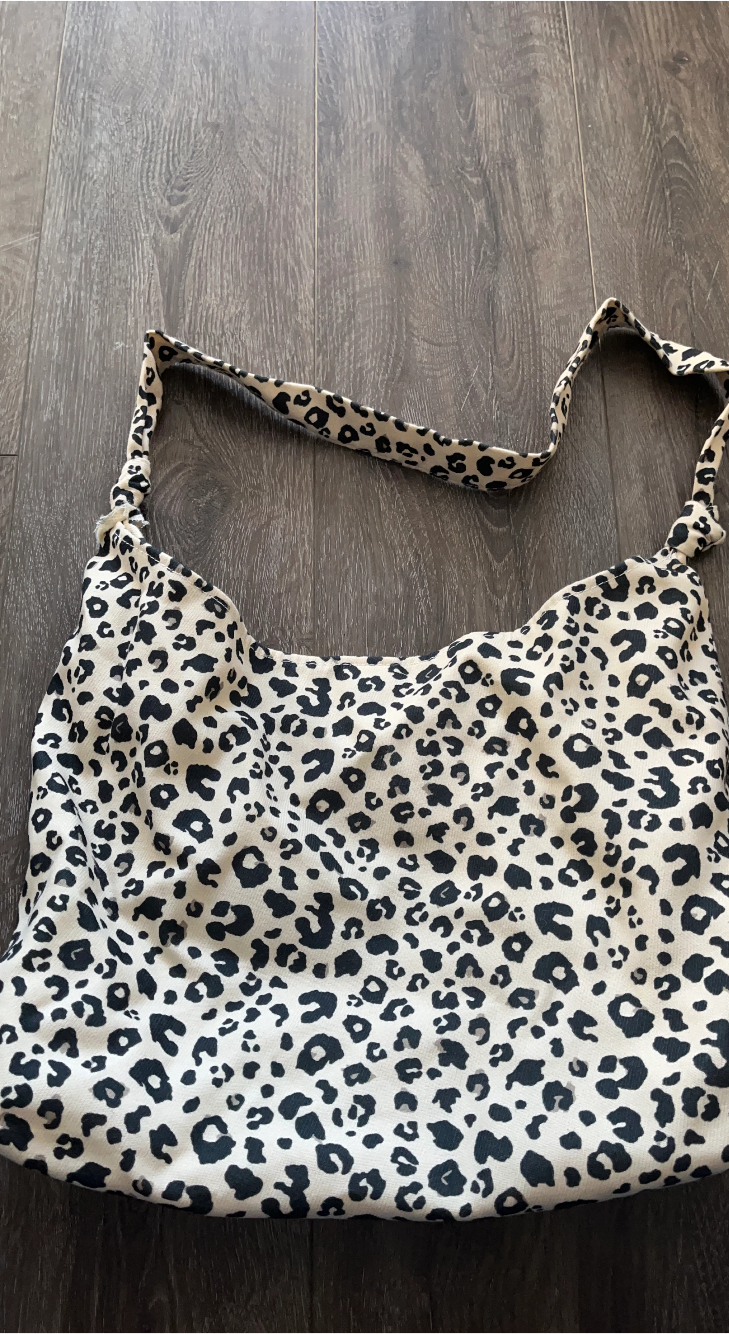 Leopard Print Shoulder Bag