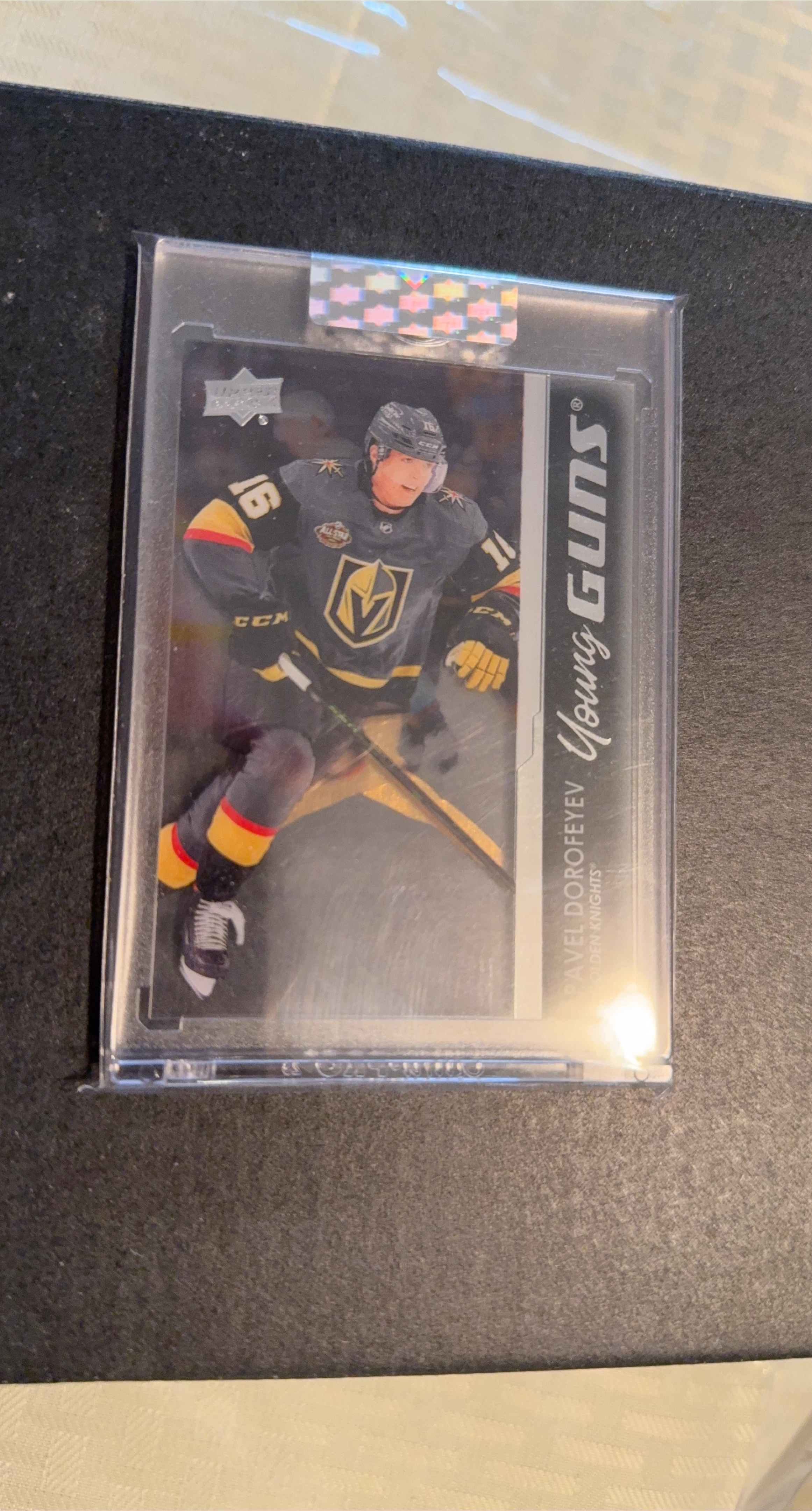 Pavel Dorofeyev Young Guns clear cut Hockey Card